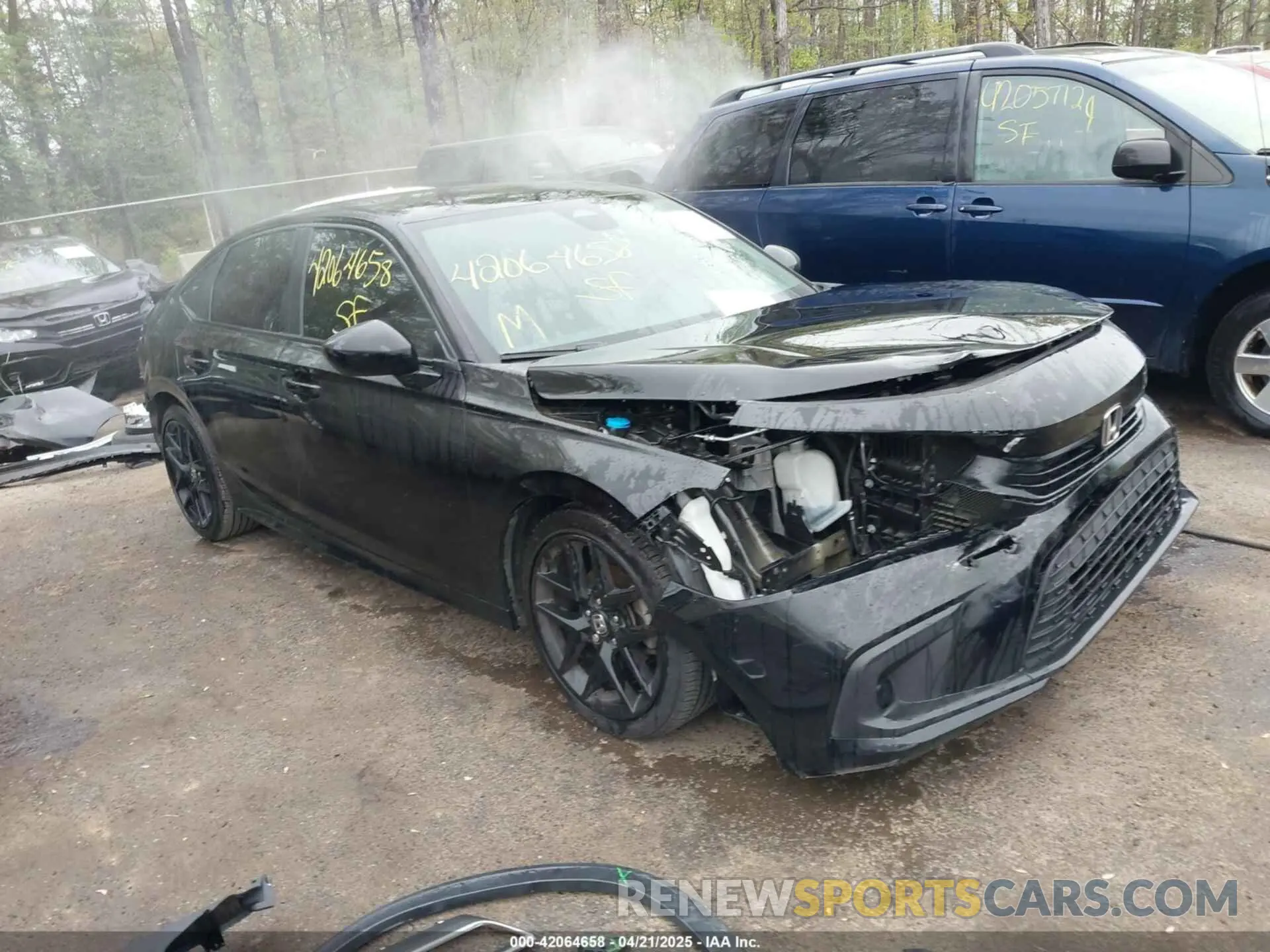 1 Photograph of a damaged car 2HGFE2F53RH553519 HONDA CIVIC 2024