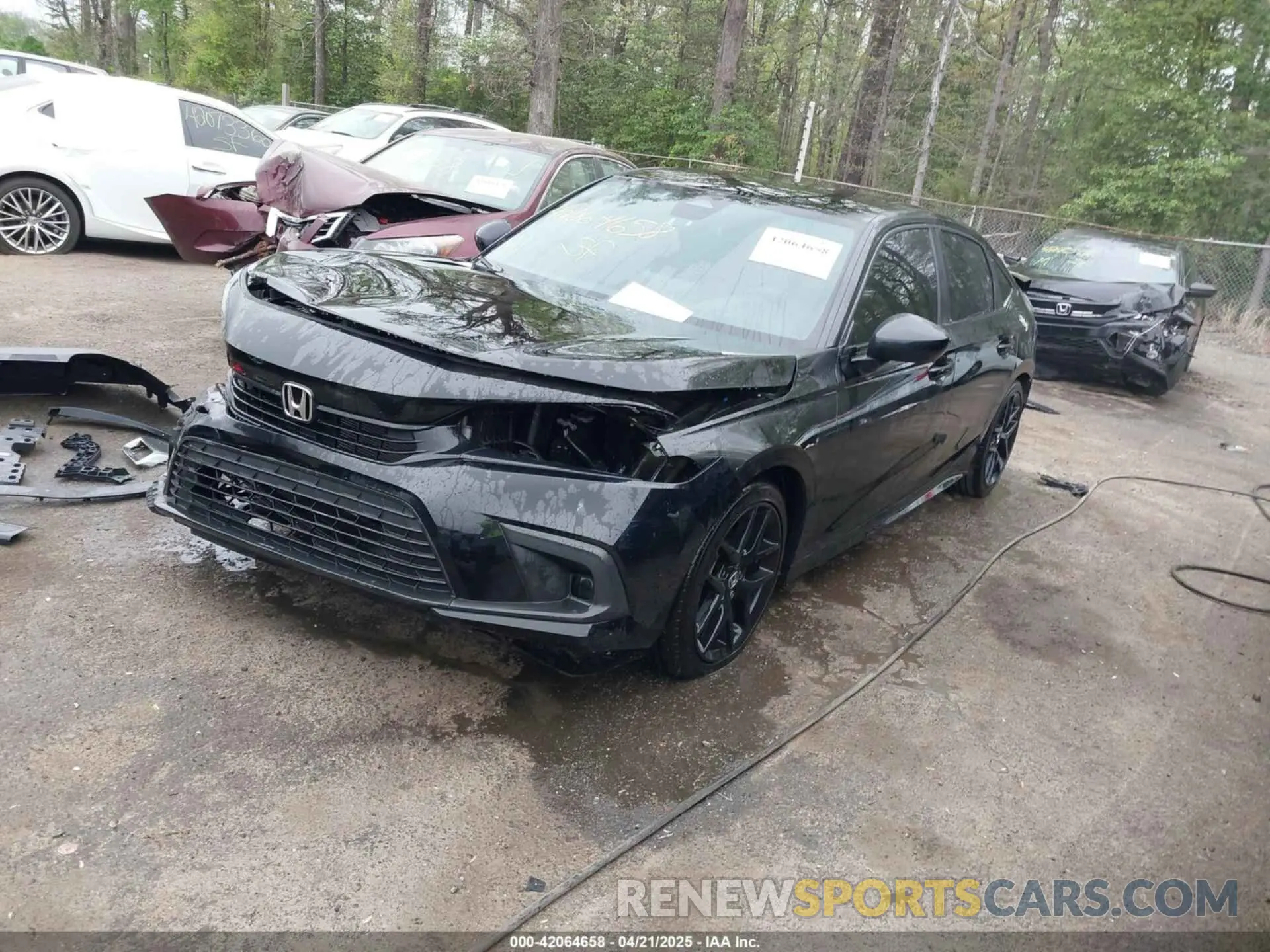2 Photograph of a damaged car 2HGFE2F53RH553519 HONDA CIVIC 2024