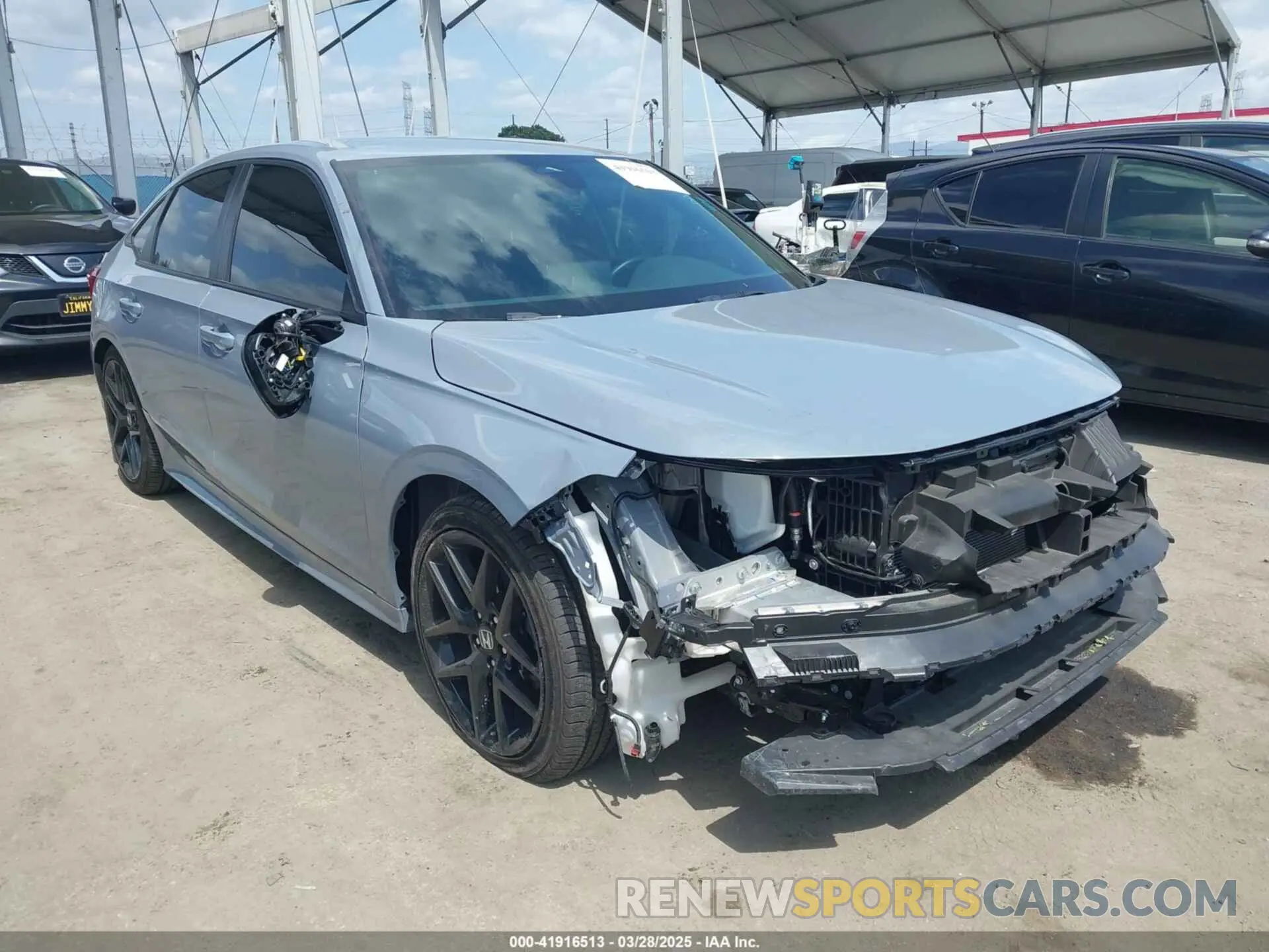 1 Photograph of a damaged car 2HGFE2F53RH555111 HONDA CIVIC 2024