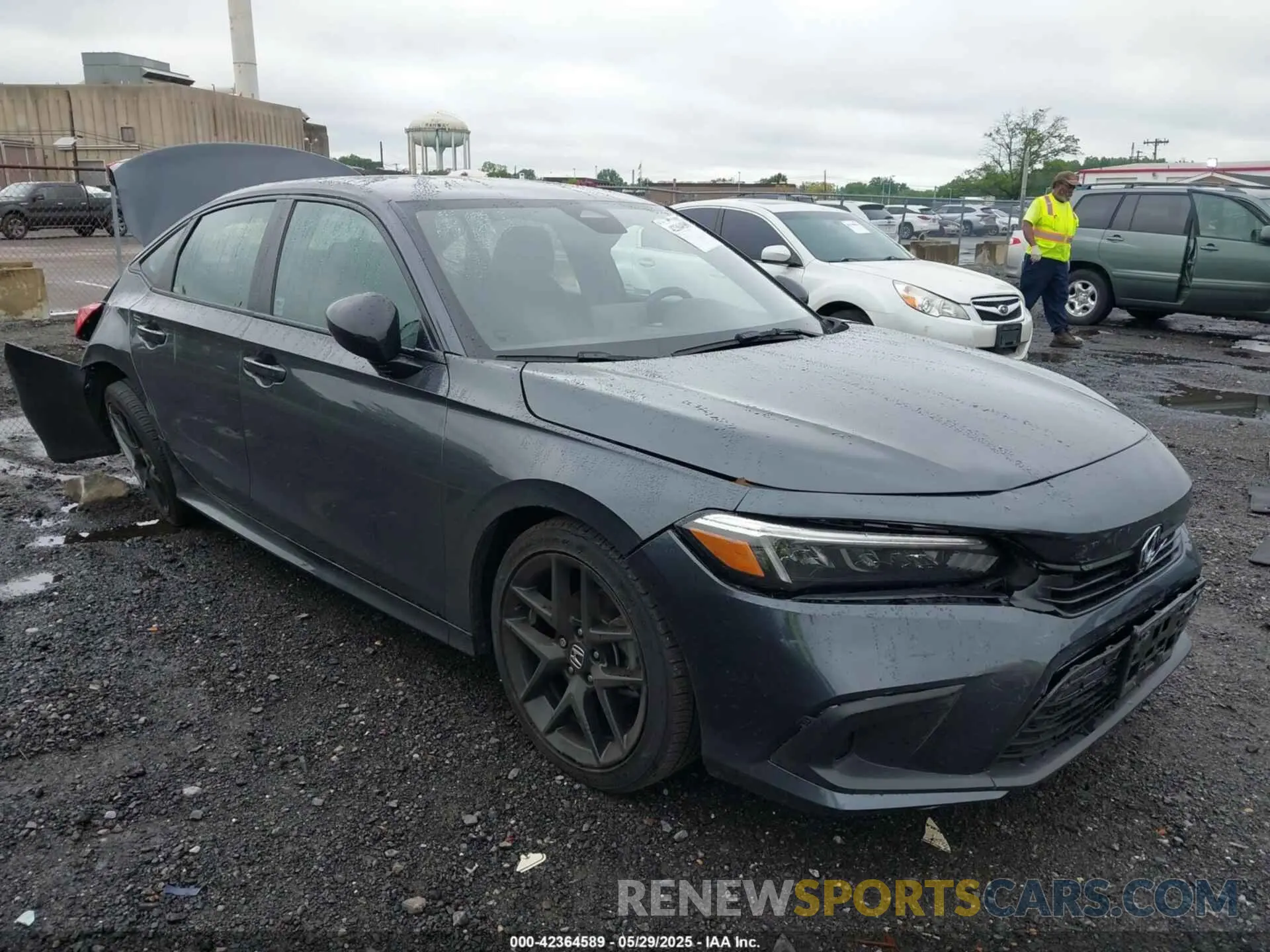 1 Photograph of a damaged car 2HGFE2F53RH569283 HONDA CIVIC 2024
