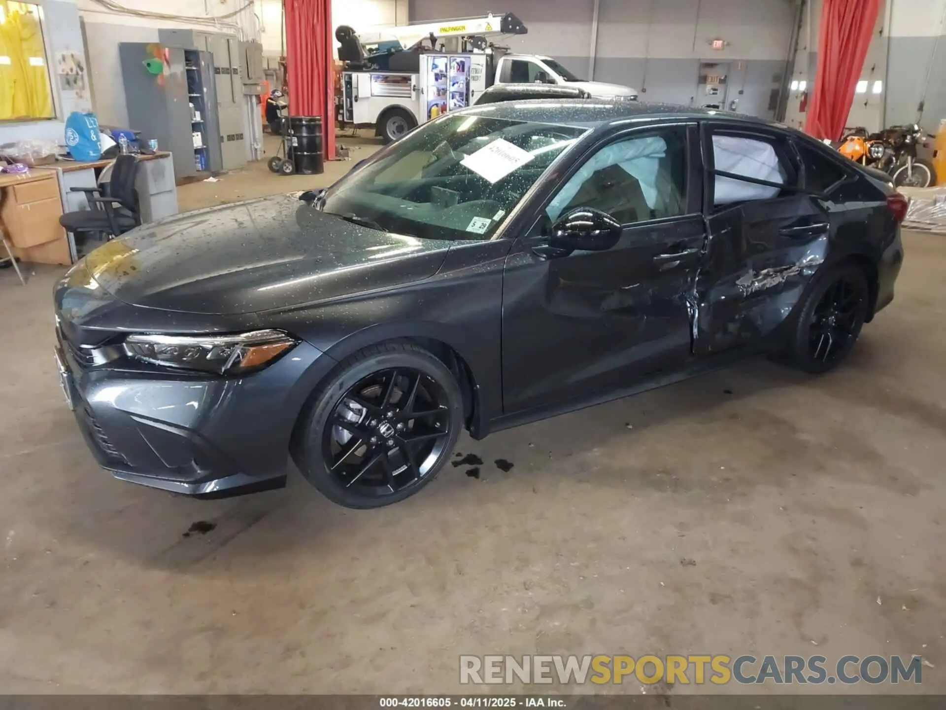 2 Photograph of a damaged car 2HGFE2F53RH582776 HONDA CIVIC 2024