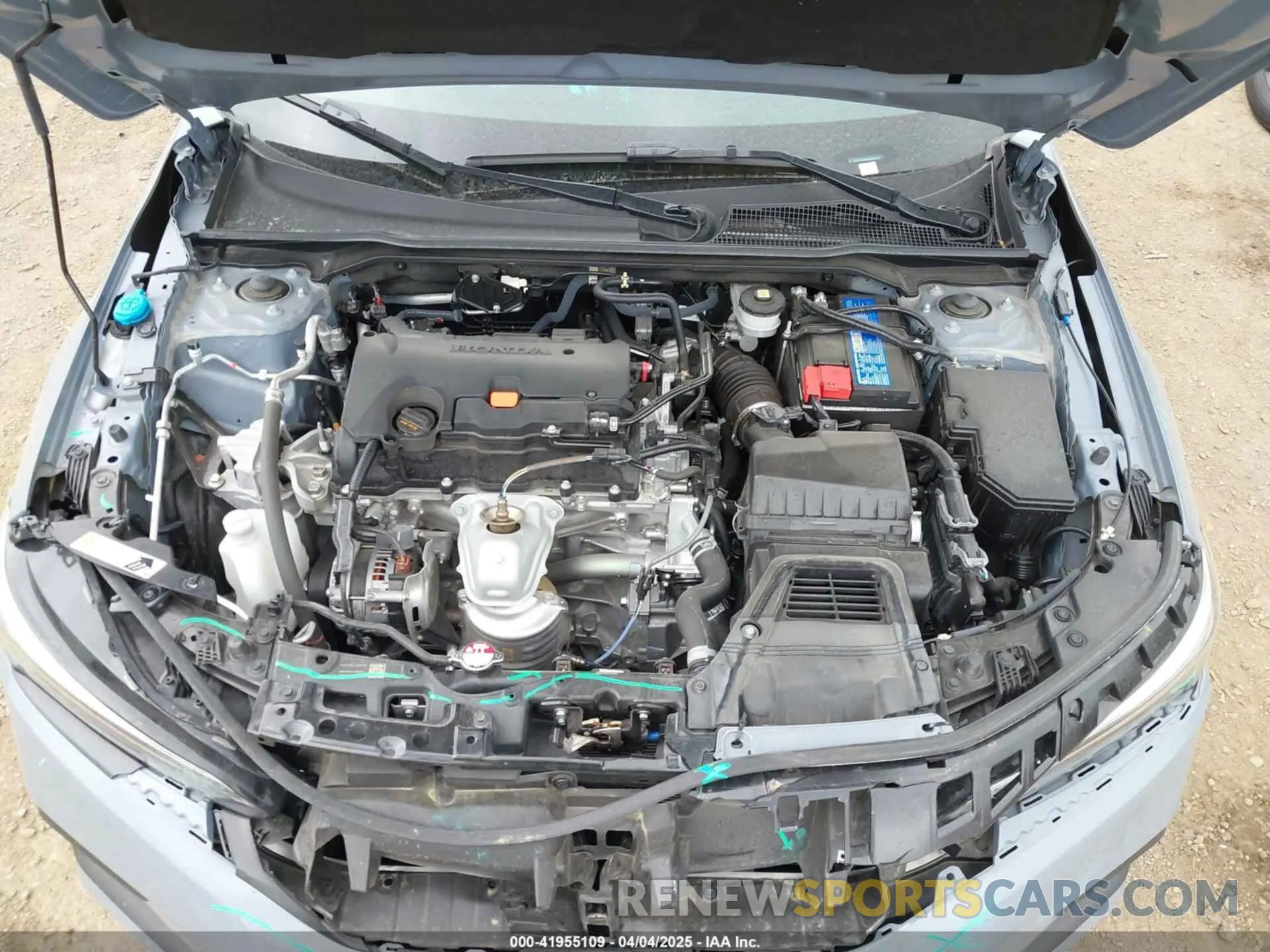 10 Photograph of a damaged car 2HGFE2F53RH584124 HONDA CIVIC 2024