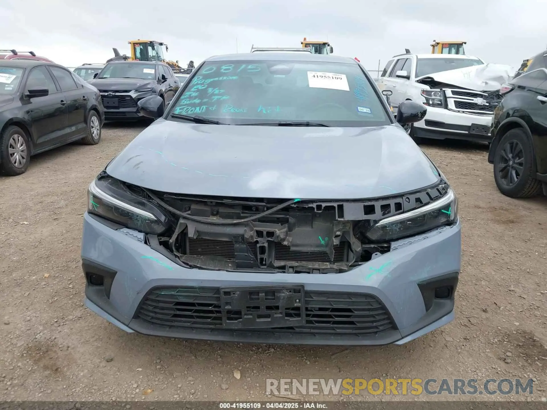 13 Photograph of a damaged car 2HGFE2F53RH584124 HONDA CIVIC 2024