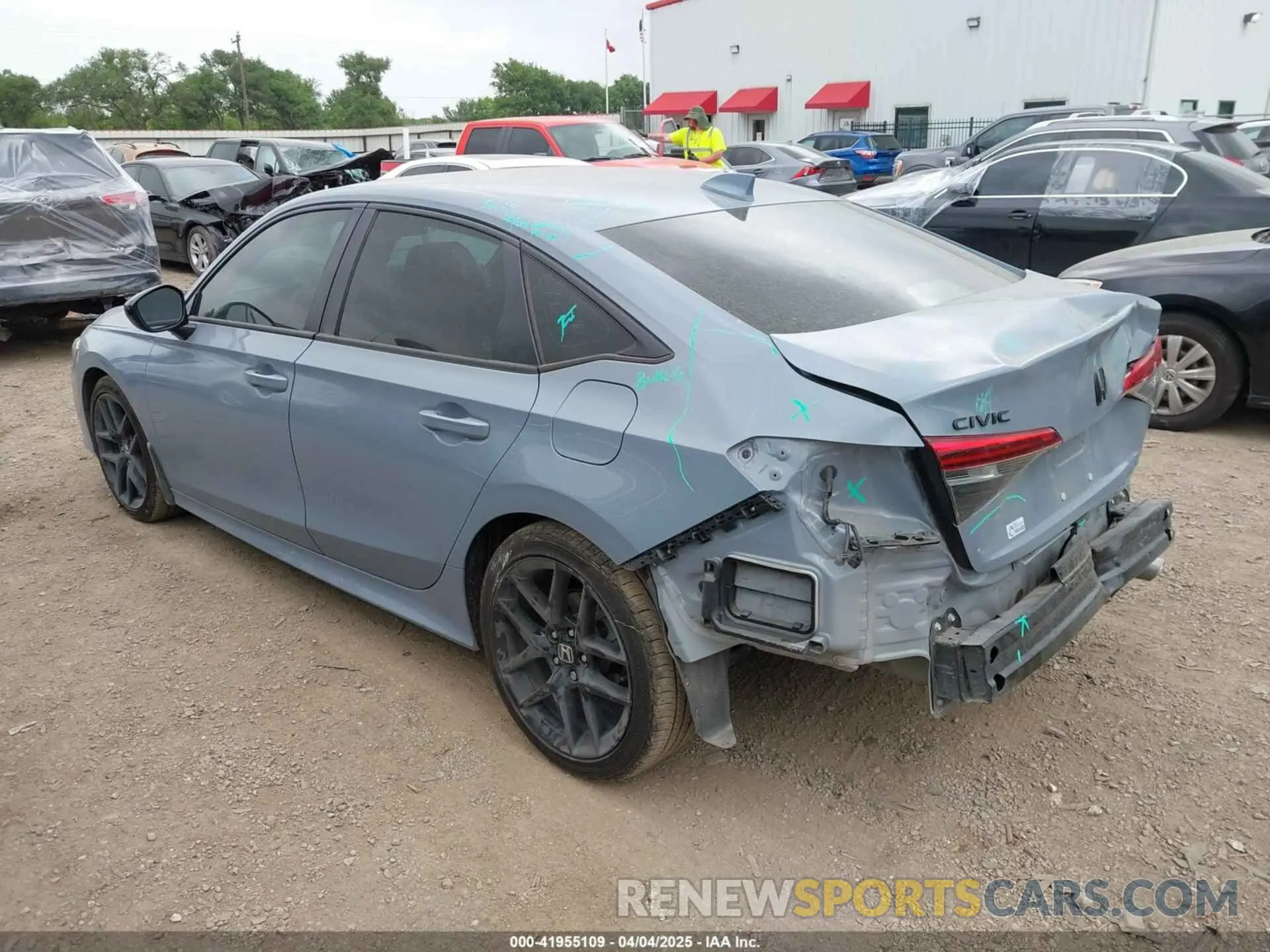 3 Photograph of a damaged car 2HGFE2F53RH584124 HONDA CIVIC 2024