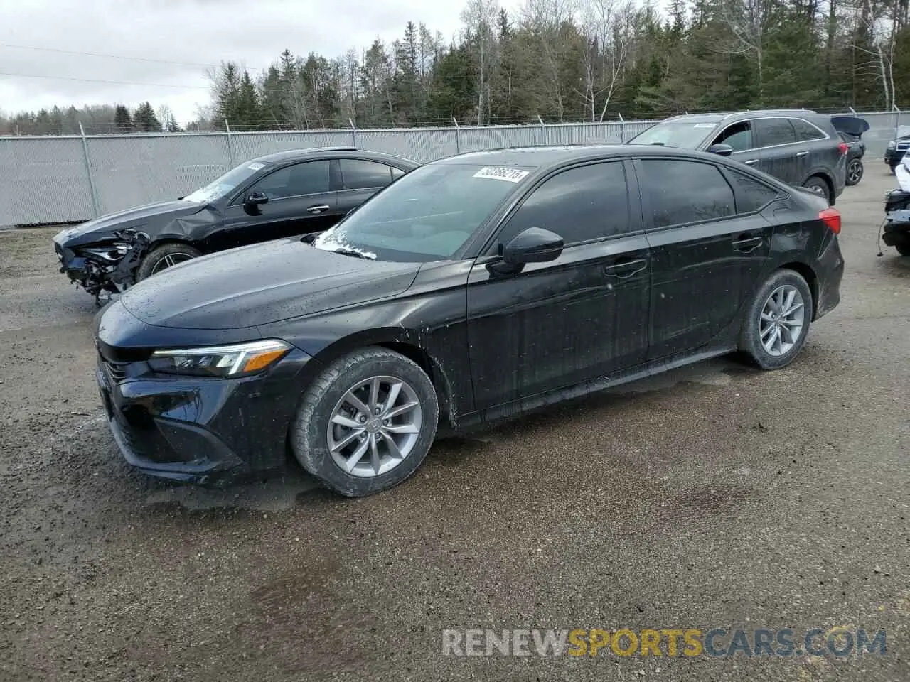 1 Photograph of a damaged car 2HGFE2F54RH103636 HONDA CIVIC 2024