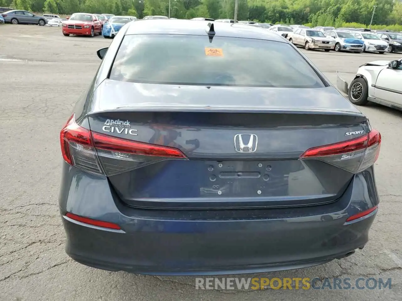 6 Photograph of a damaged car 2HGFE2F54RH501428 HONDA CIVIC 2024