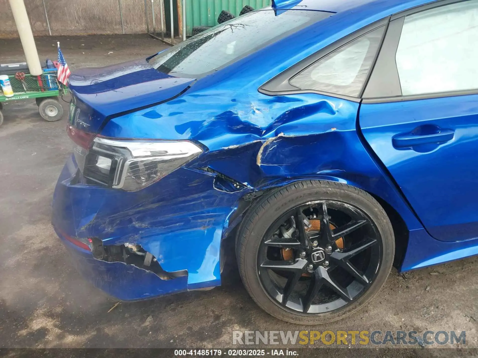 17 Photograph of a damaged car 2HGFE2F54RH503874 HONDA CIVIC 2024