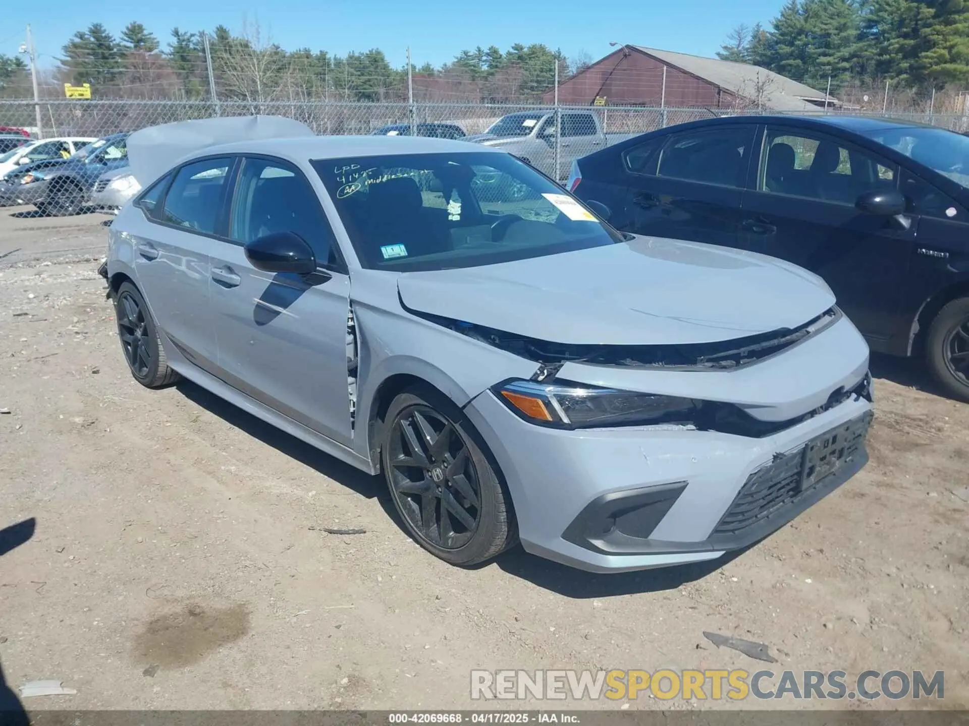 1 Photograph of a damaged car 2HGFE2F54RH516723 HONDA CIVIC 2024