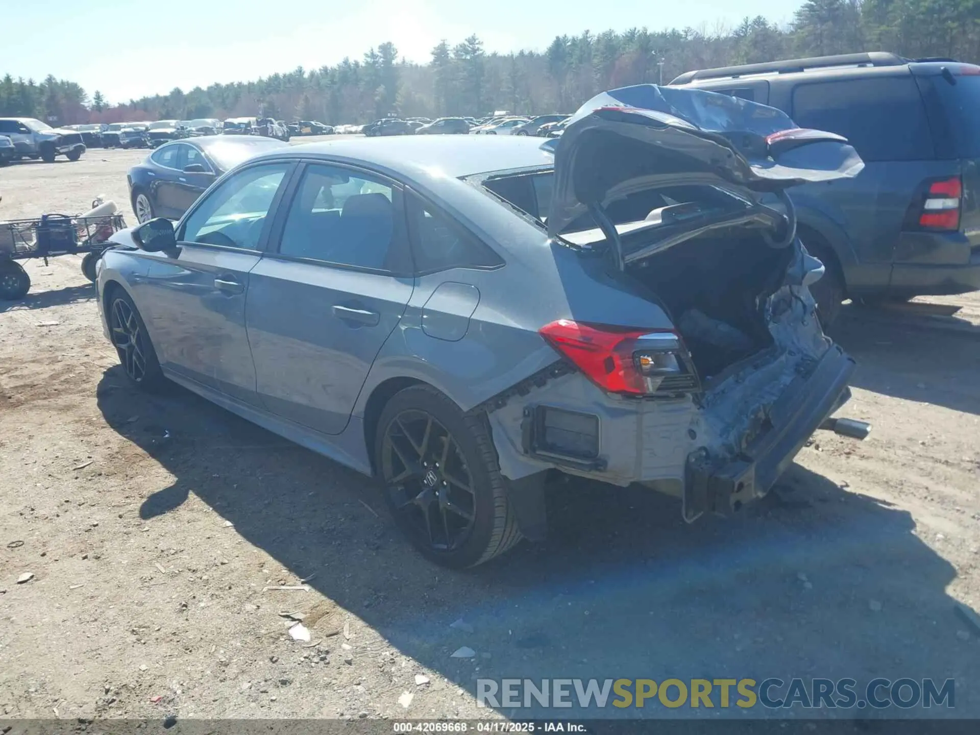 3 Photograph of a damaged car 2HGFE2F54RH516723 HONDA CIVIC 2024
