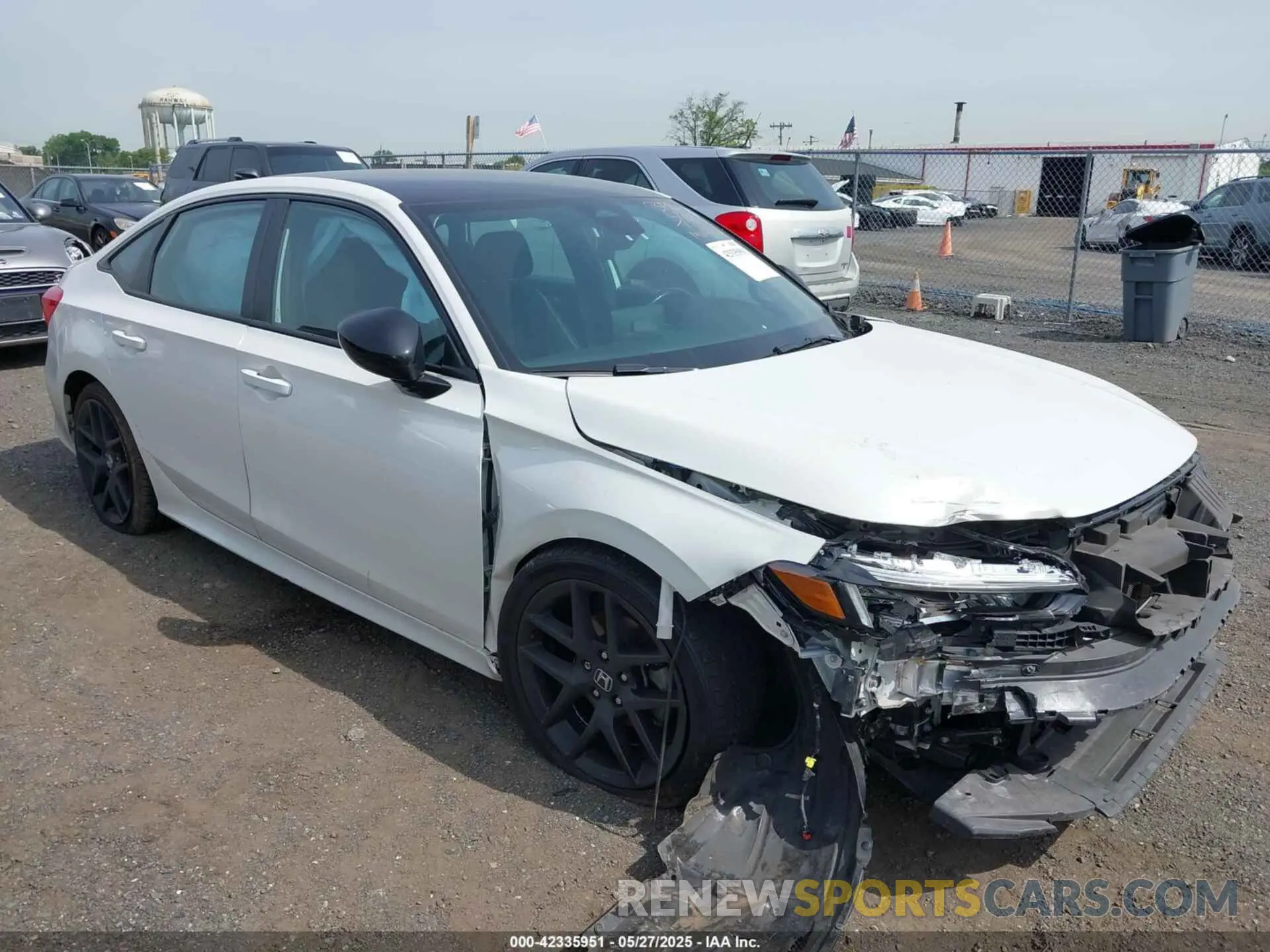 1 Photograph of a damaged car 2HGFE2F54RH520738 HONDA CIVIC 2024