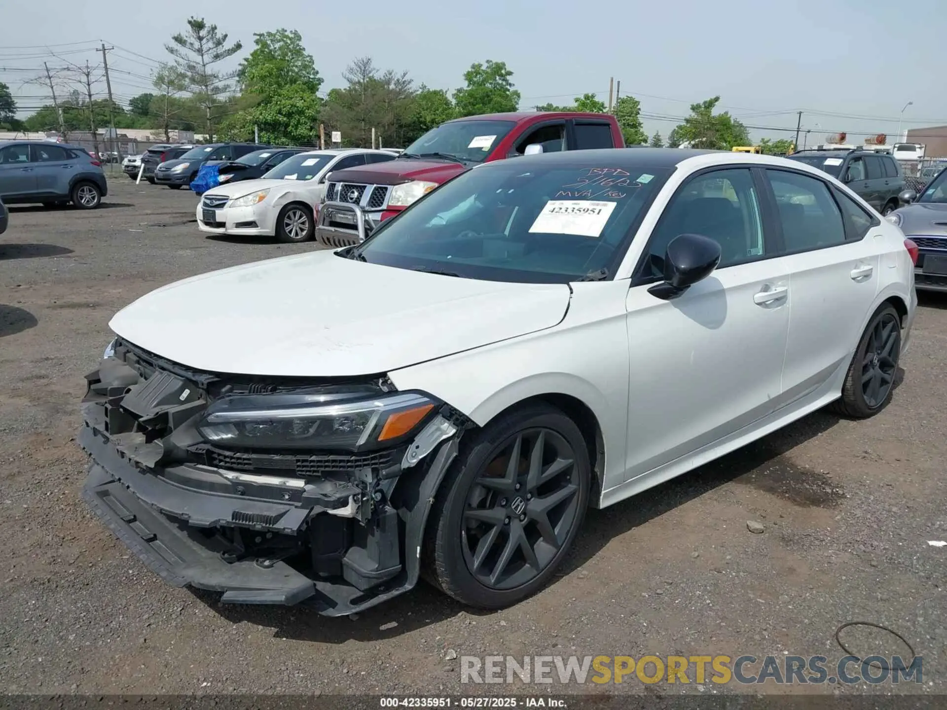 2 Photograph of a damaged car 2HGFE2F54RH520738 HONDA CIVIC 2024