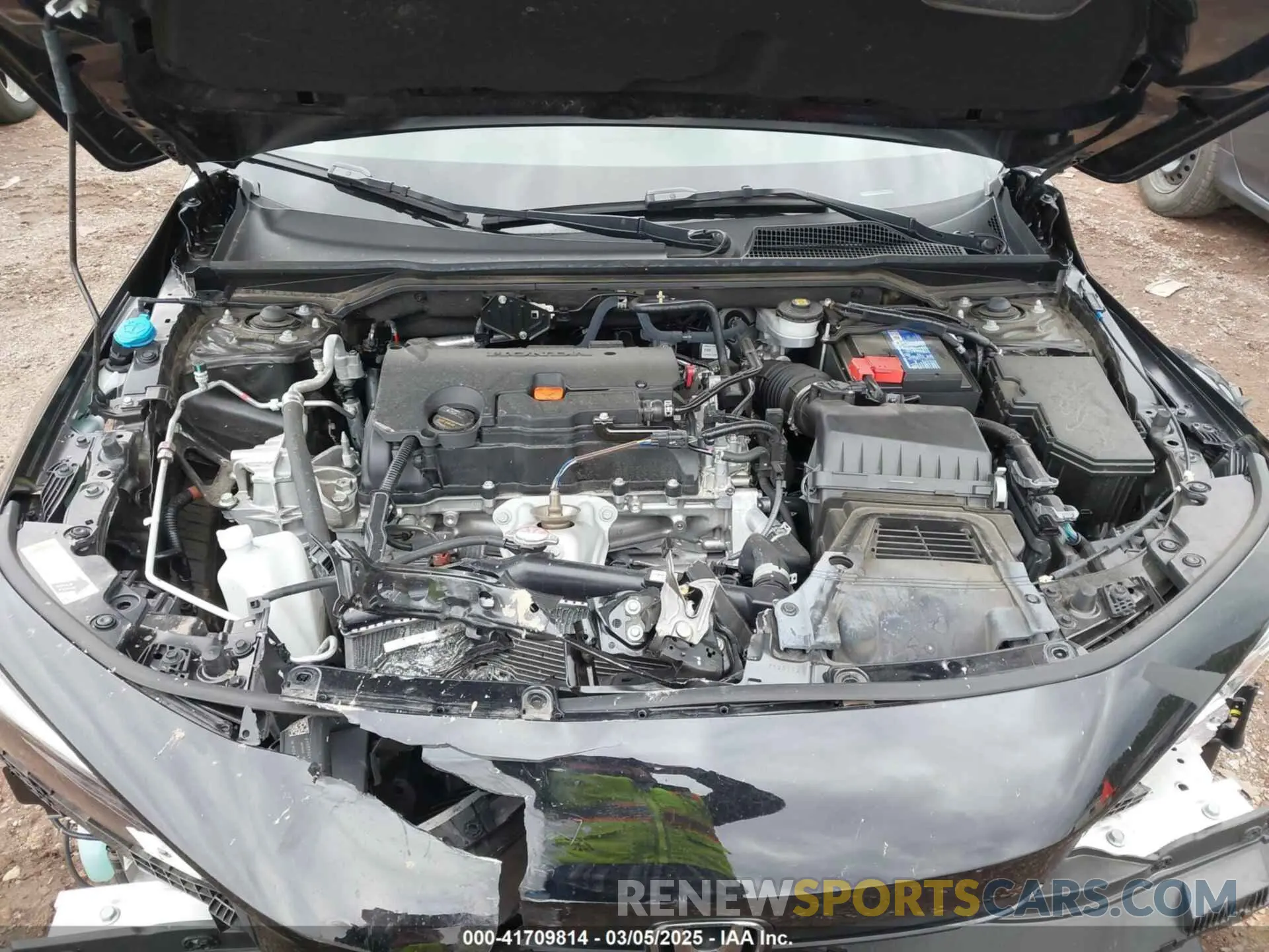 10 Photograph of a damaged car 2HGFE2F54RH522117 HONDA CIVIC 2024