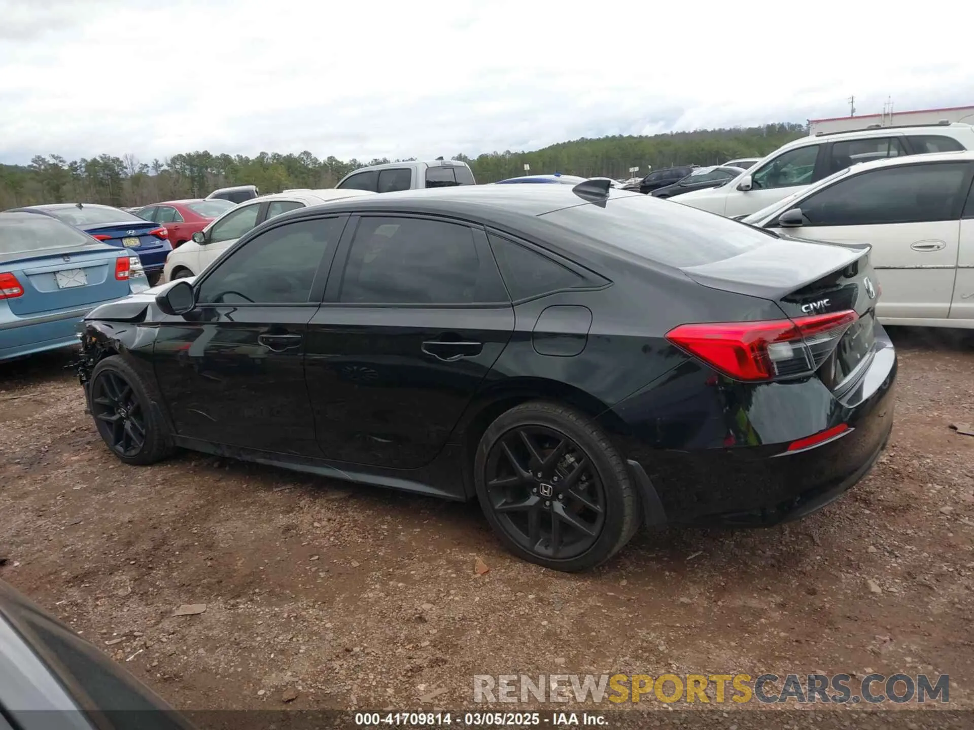 14 Photograph of a damaged car 2HGFE2F54RH522117 HONDA CIVIC 2024