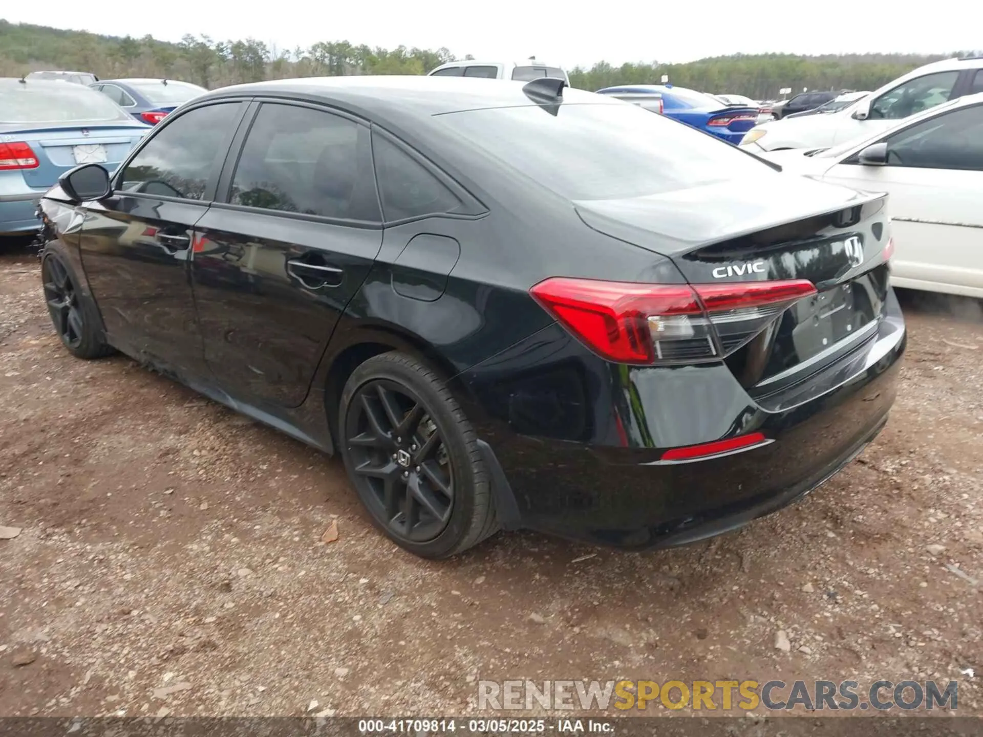 3 Photograph of a damaged car 2HGFE2F54RH522117 HONDA CIVIC 2024