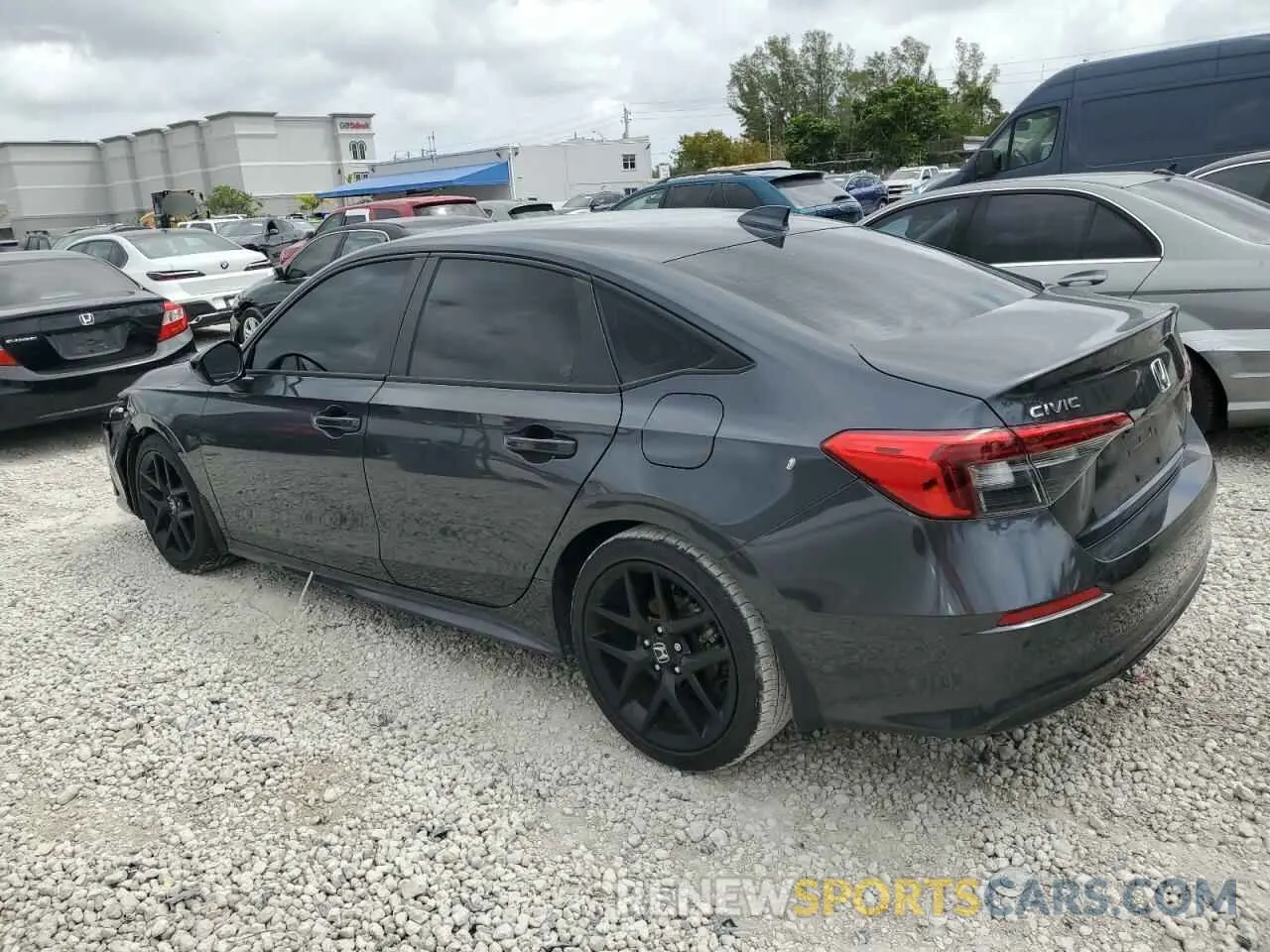 2 Photograph of a damaged car 2HGFE2F54RH527236 HONDA CIVIC 2024