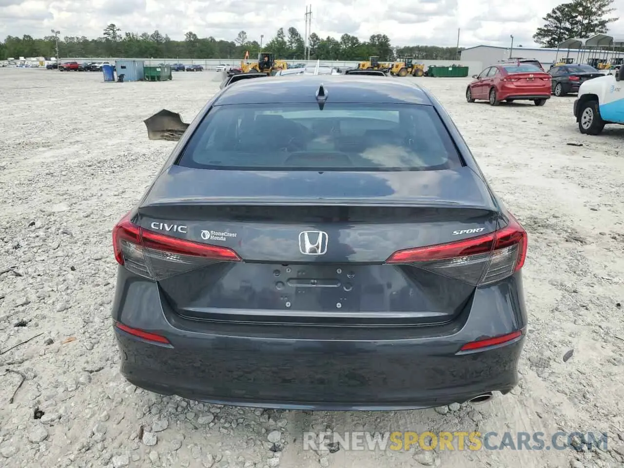 6 Photograph of a damaged car 2HGFE2F54RH529519 HONDA CIVIC 2024