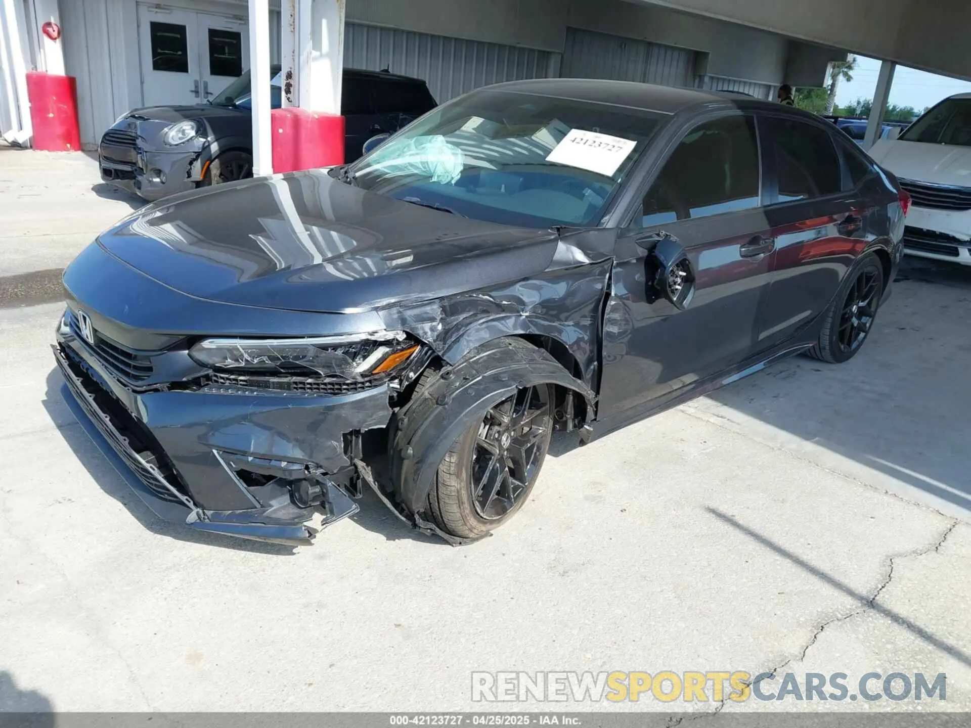 2 Photograph of a damaged car 2HGFE2F54RH533652 HONDA CIVIC 2024