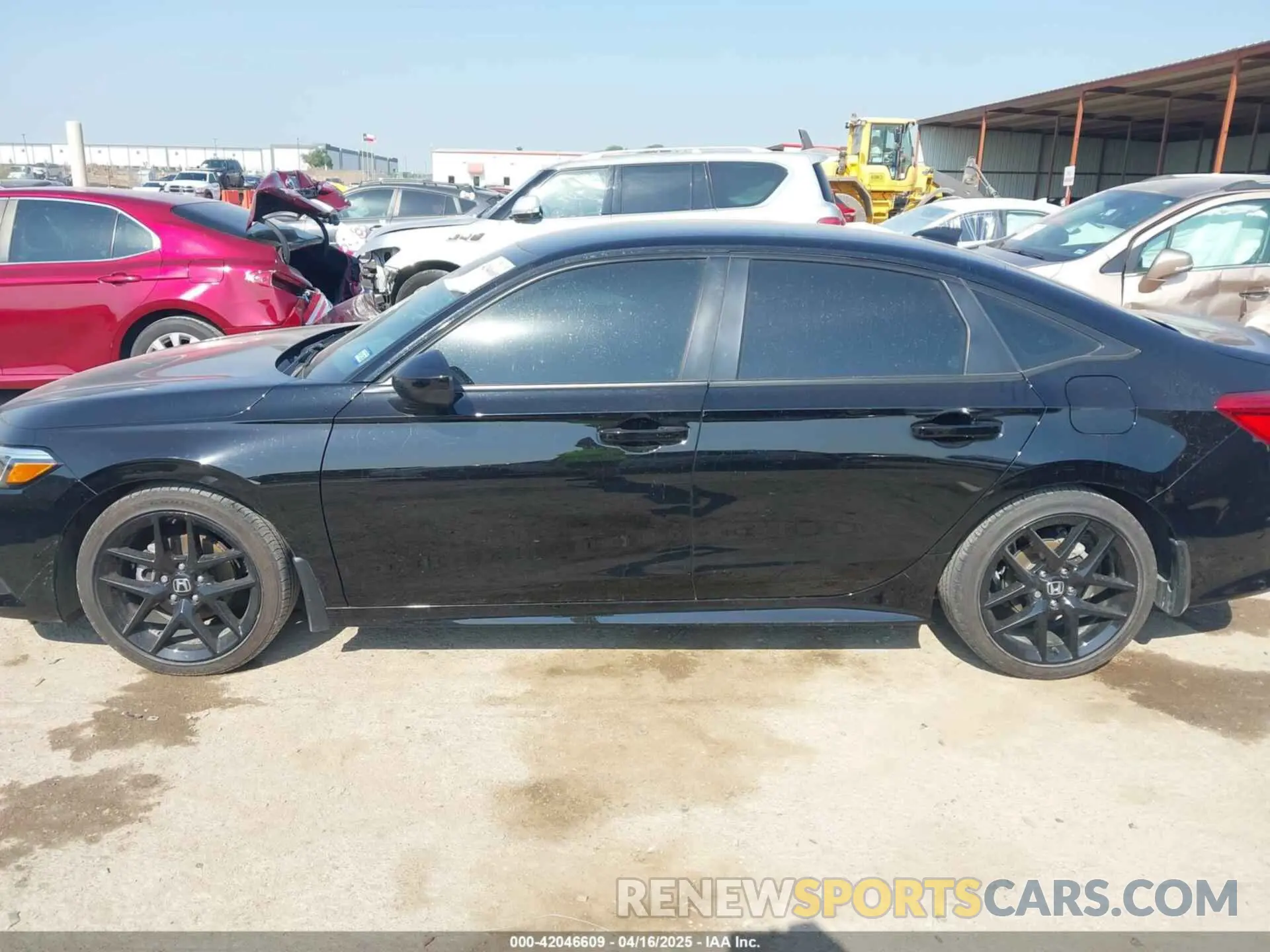 14 Photograph of a damaged car 2HGFE2F54RH537264 HONDA CIVIC 2024
