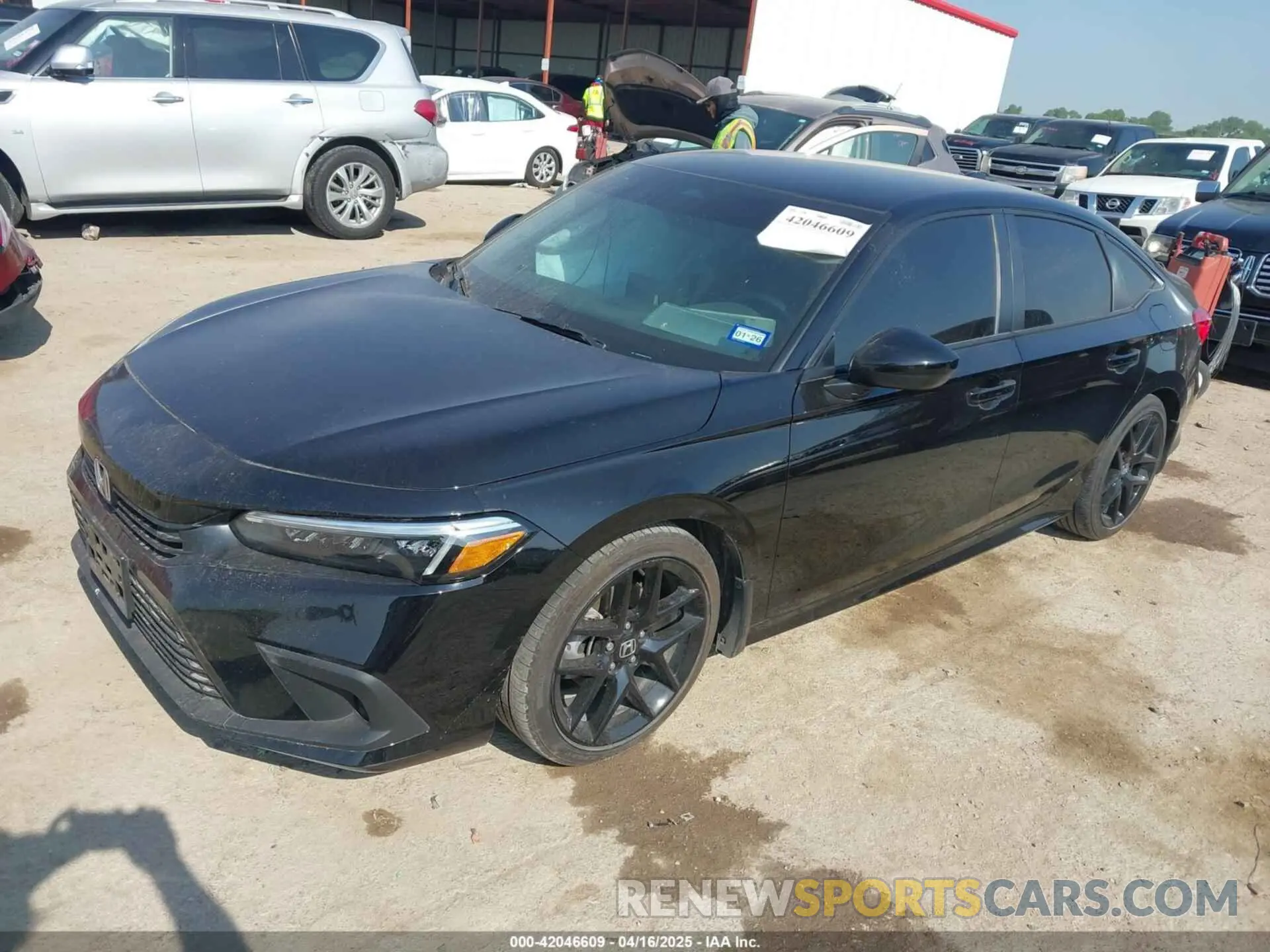 2 Photograph of a damaged car 2HGFE2F54RH537264 HONDA CIVIC 2024