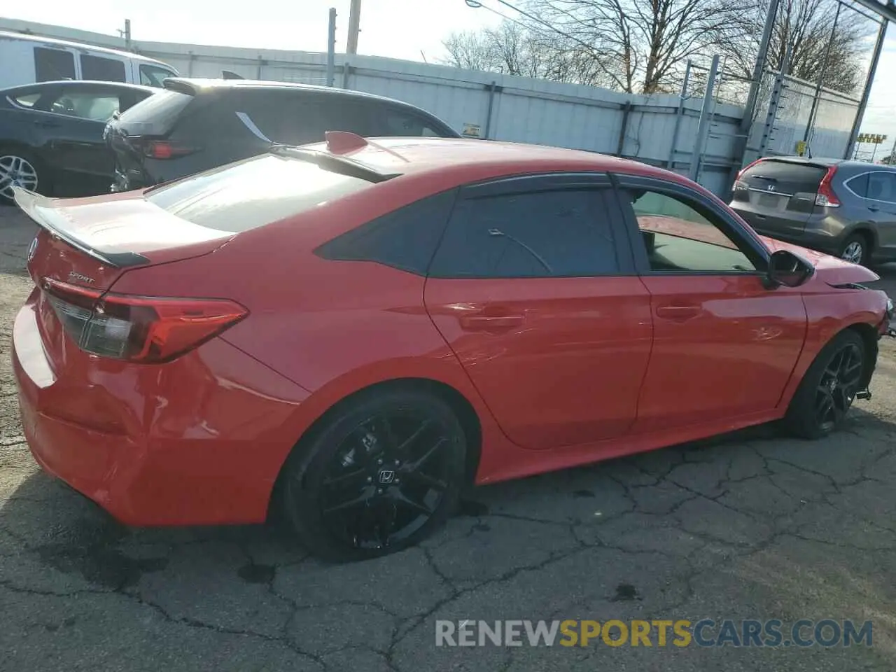 3 Photograph of a damaged car 2HGFE2F54RH539967 HONDA CIVIC 2024