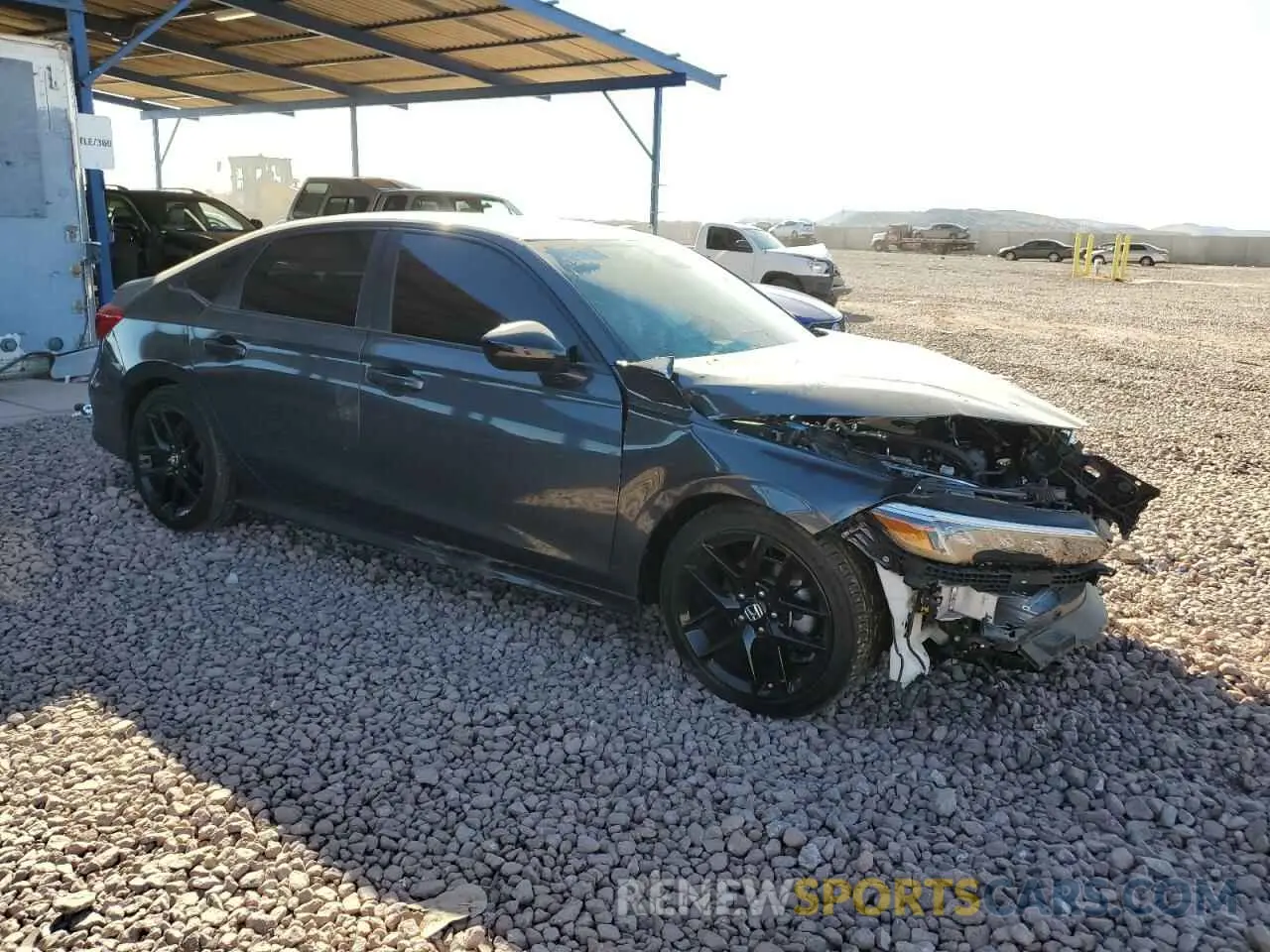 4 Photograph of a damaged car 2HGFE2F54RH540536 HONDA CIVIC 2024