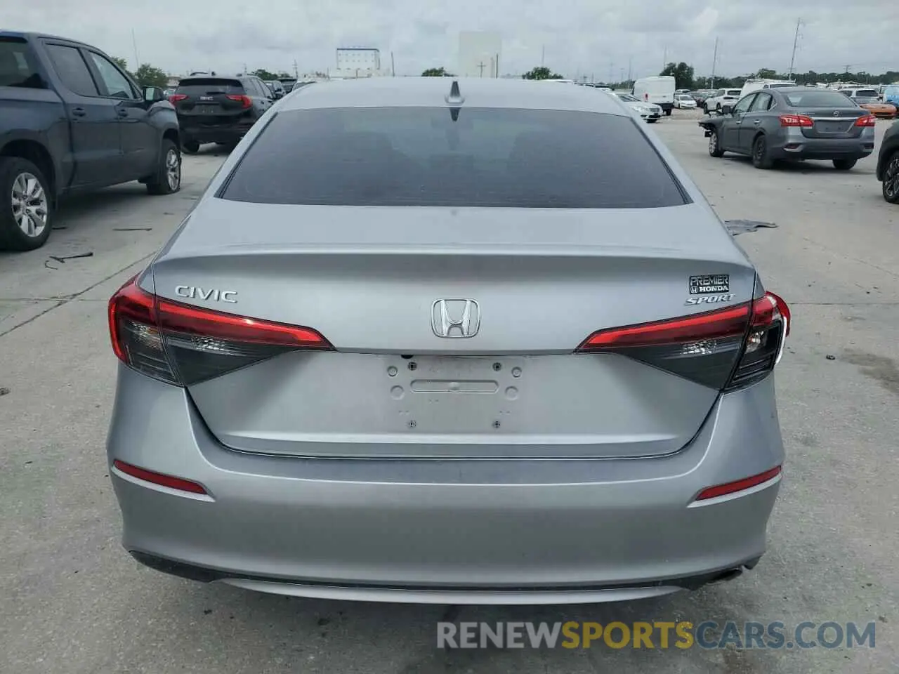 6 Photograph of a damaged car 2HGFE2F54RH543646 HONDA CIVIC 2024