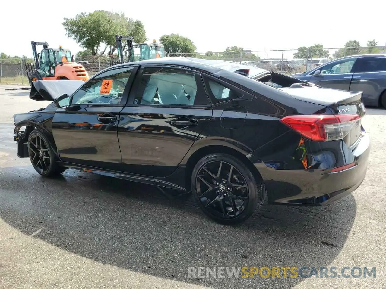 2 Photograph of a damaged car 2HGFE2F54RH551620 HONDA CIVIC 2024