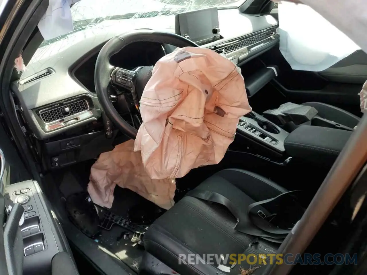 8 Photograph of a damaged car 2HGFE2F54RH551620 HONDA CIVIC 2024