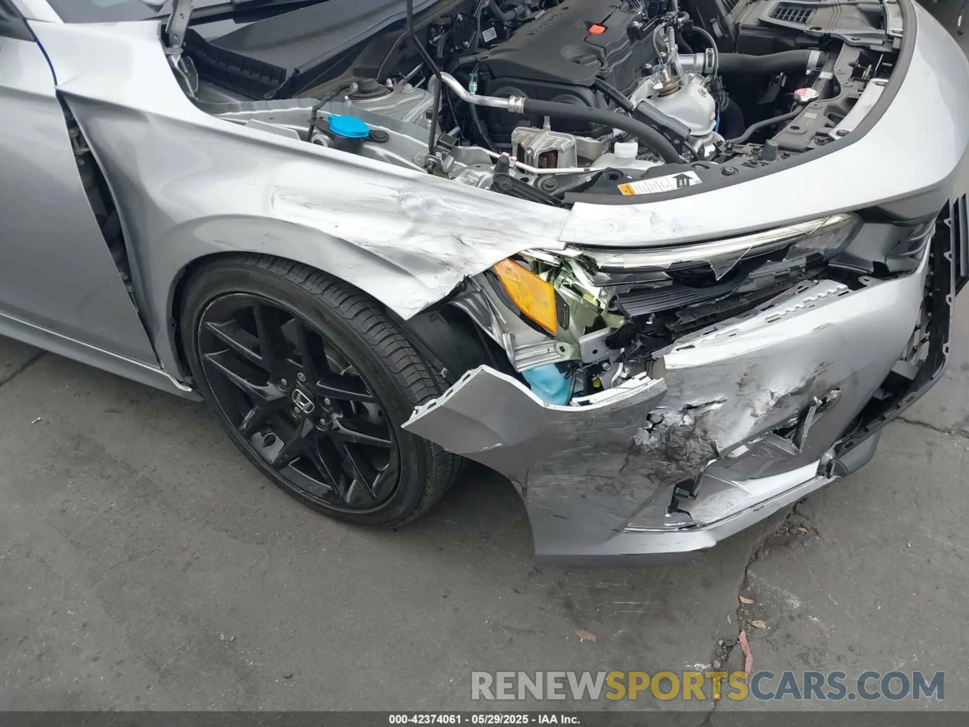 6 Photograph of a damaged car 2HGFE2F54RH552878 HONDA CIVIC 2024