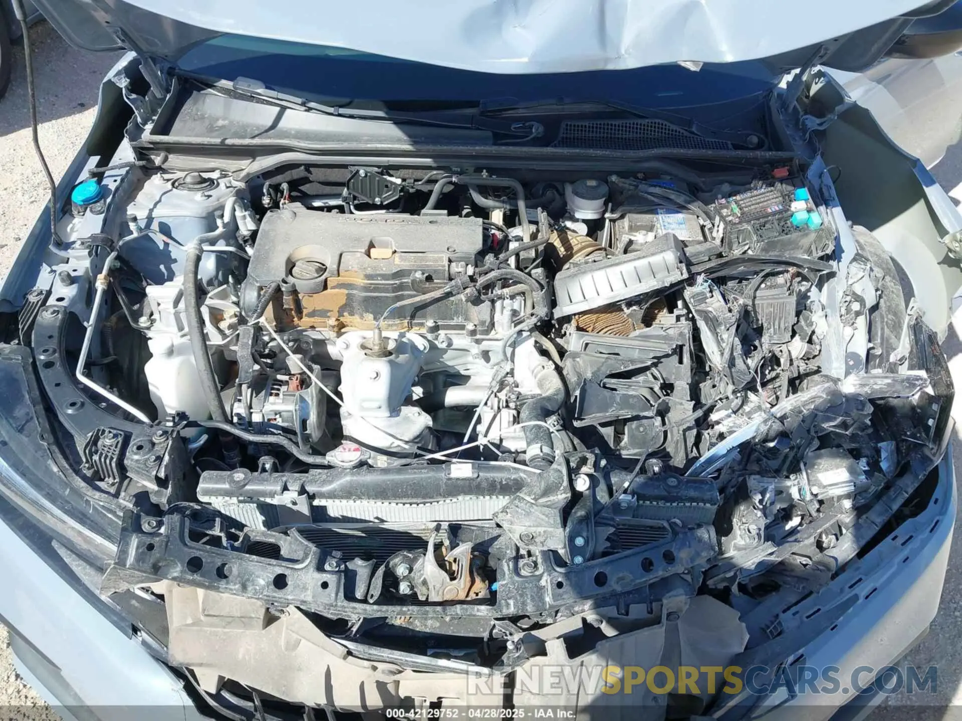 10 Photograph of a damaged car 2HGFE2F54RH568837 HONDA CIVIC 2024