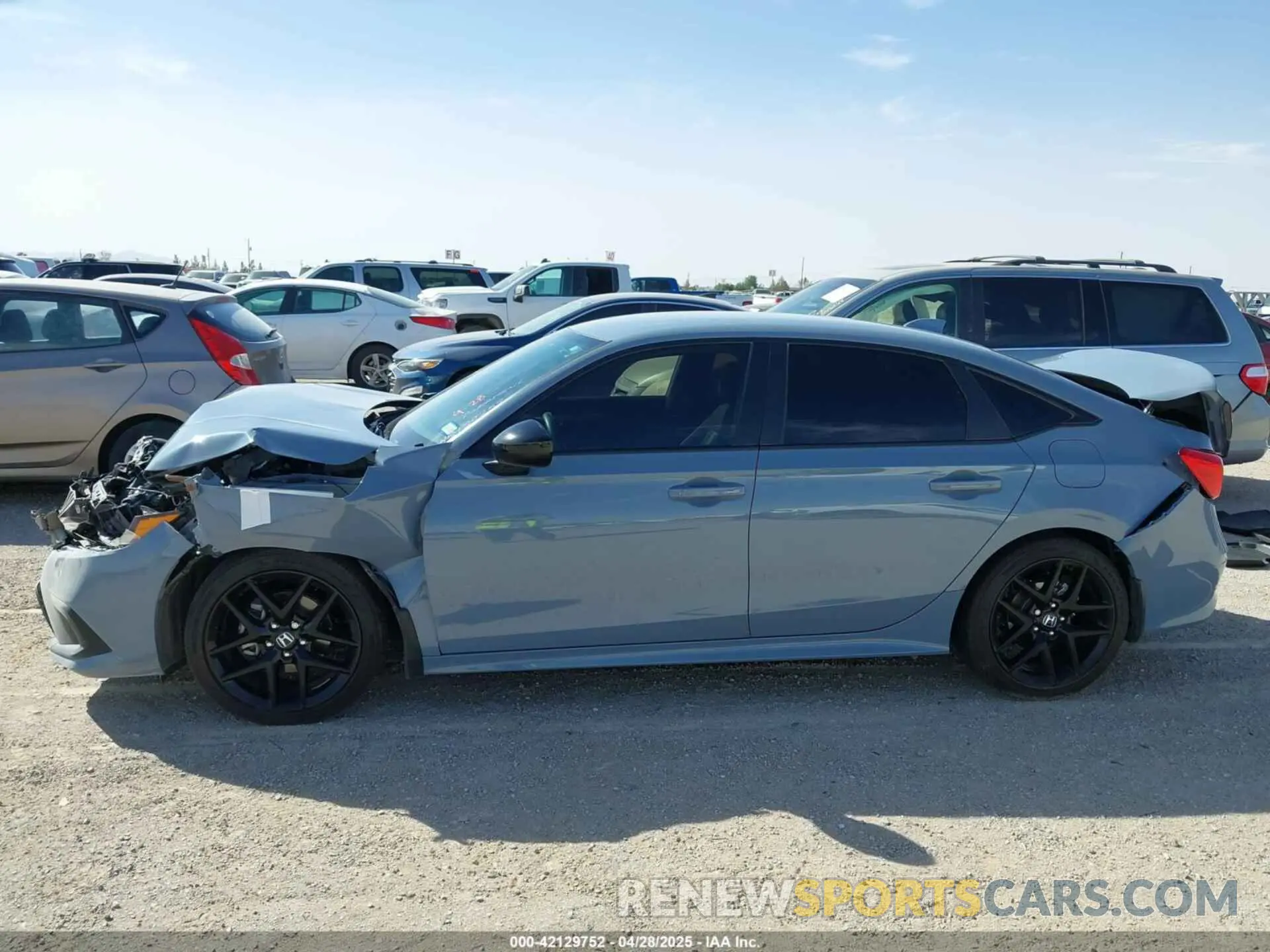 13 Photograph of a damaged car 2HGFE2F54RH568837 HONDA CIVIC 2024