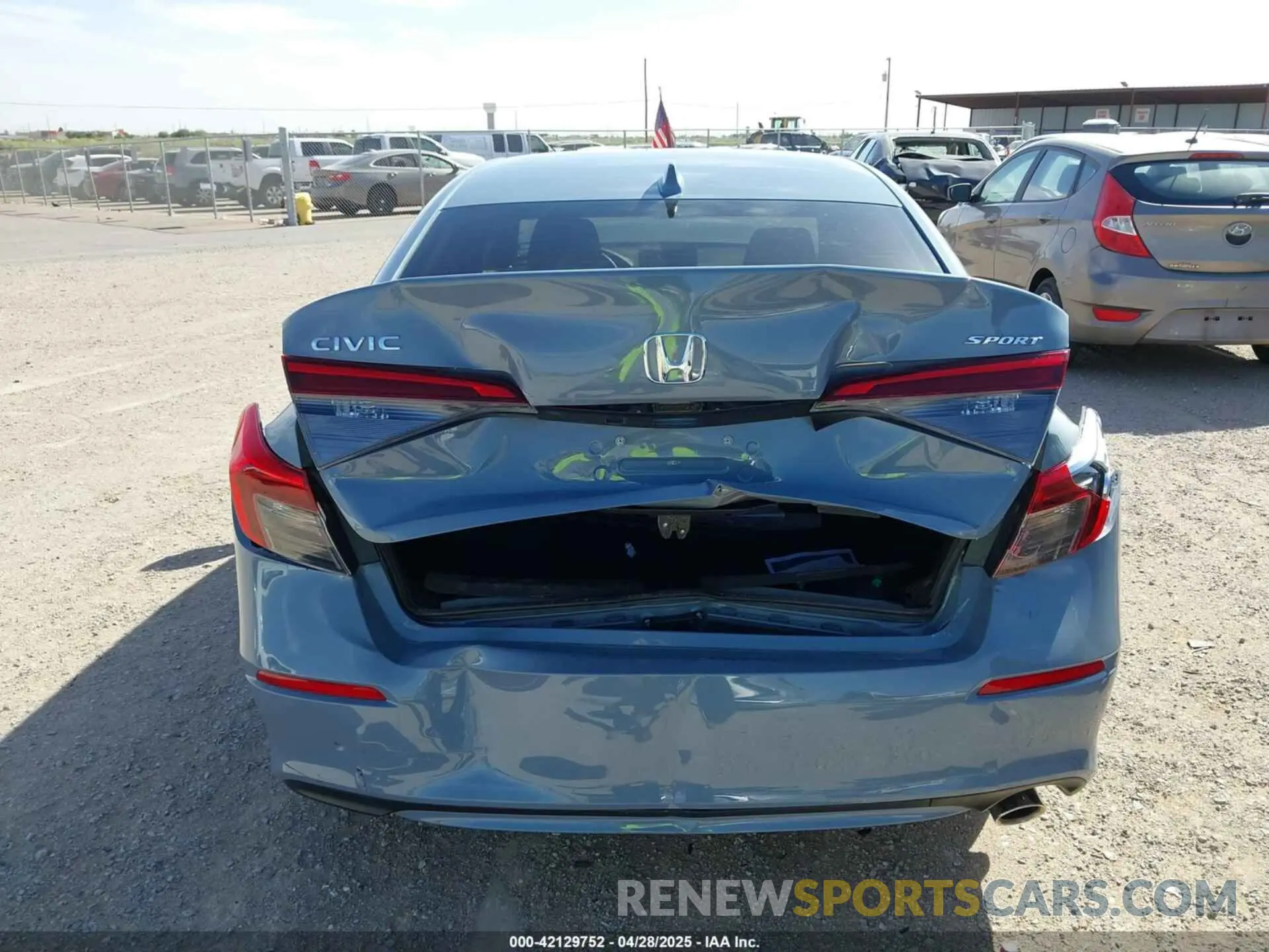15 Photograph of a damaged car 2HGFE2F54RH568837 HONDA CIVIC 2024