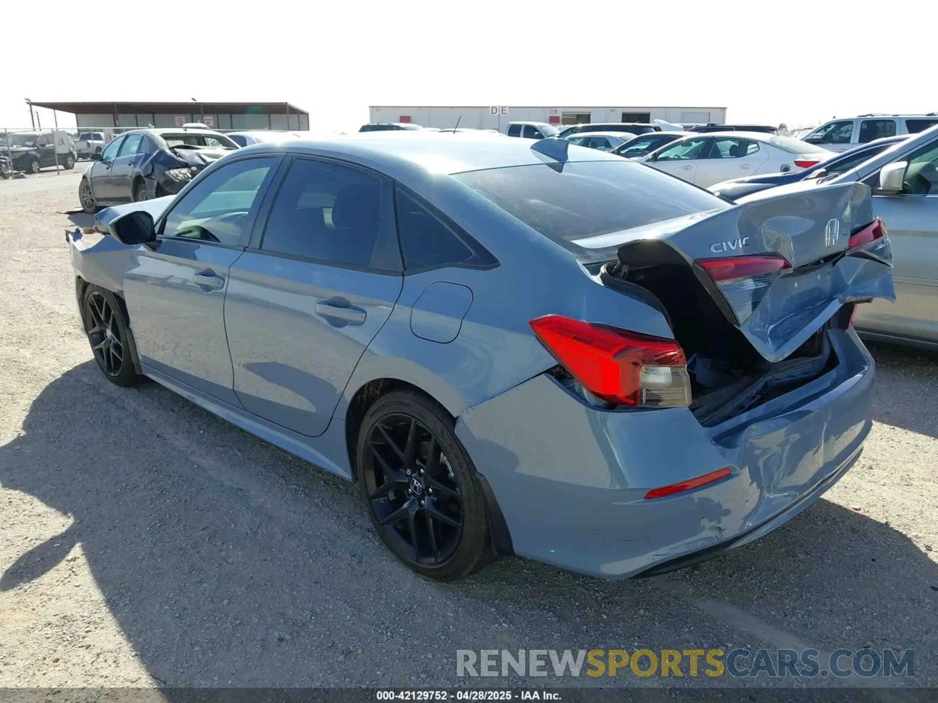 3 Photograph of a damaged car 2HGFE2F54RH568837 HONDA CIVIC 2024