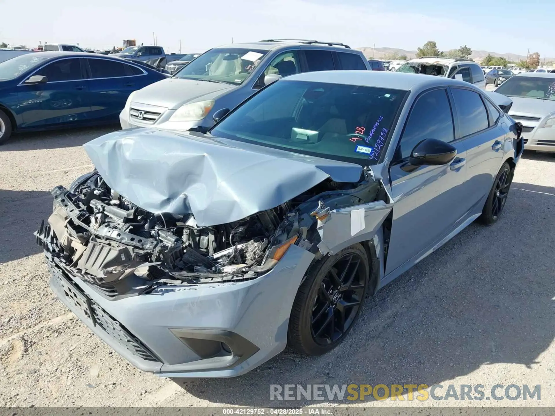 6 Photograph of a damaged car 2HGFE2F54RH568837 HONDA CIVIC 2024