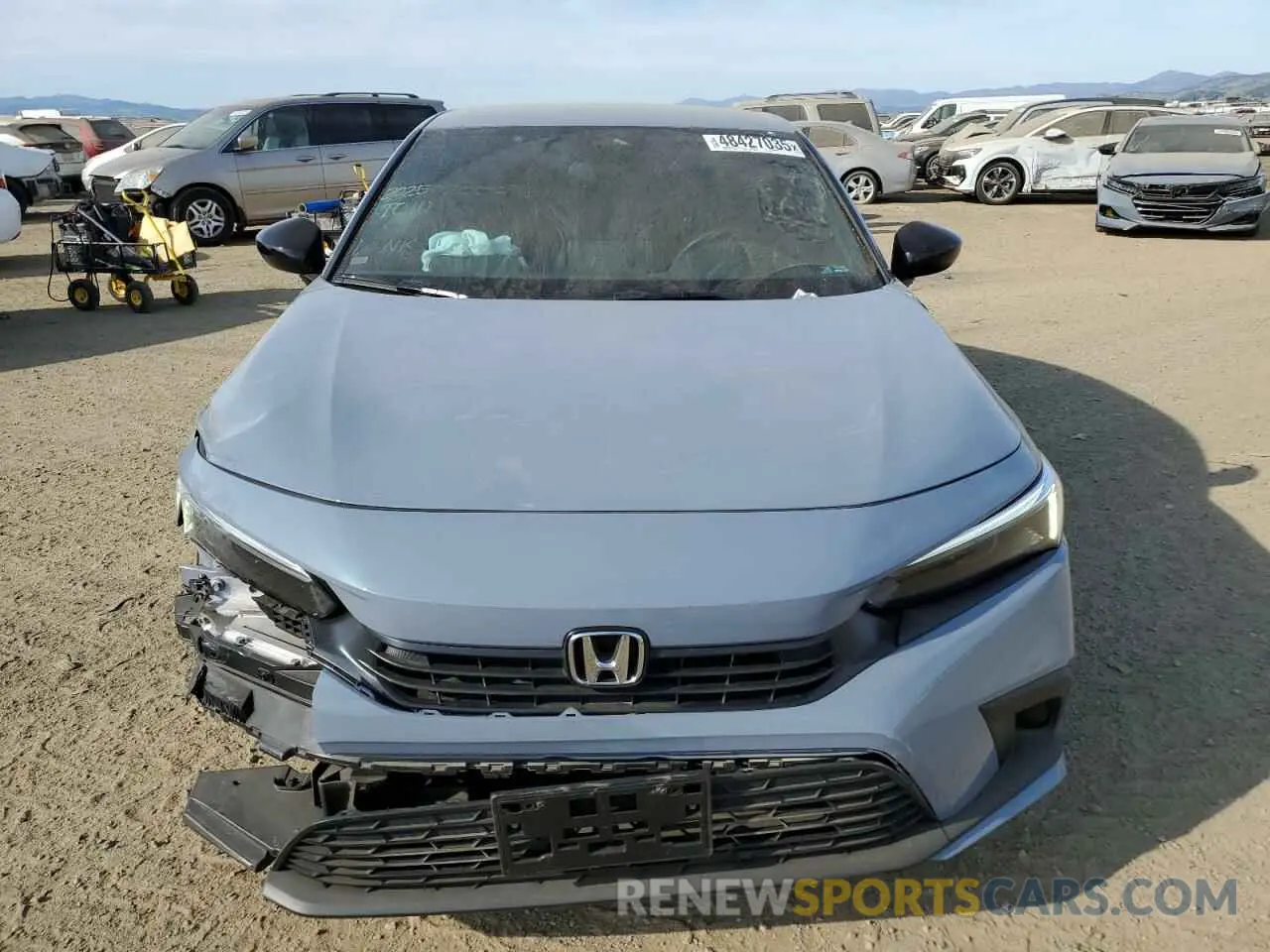 5 Photograph of a damaged car 2HGFE2F54RH571088 HONDA CIVIC 2024