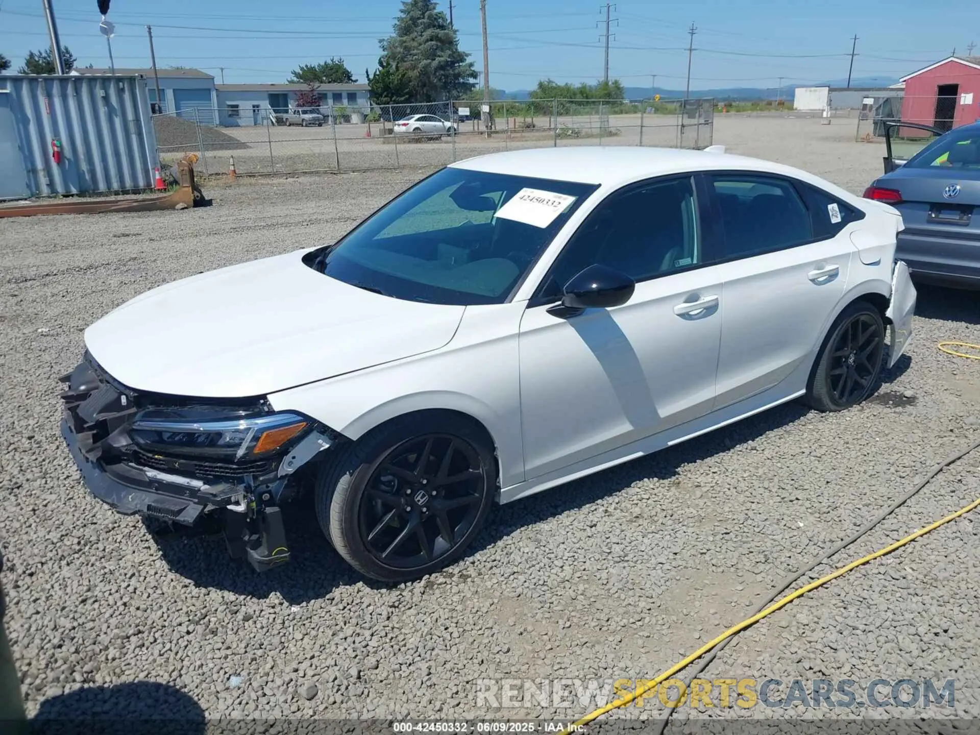2 Photograph of a damaged car 2HGFE2F54RH574959 HONDA CIVIC 2024