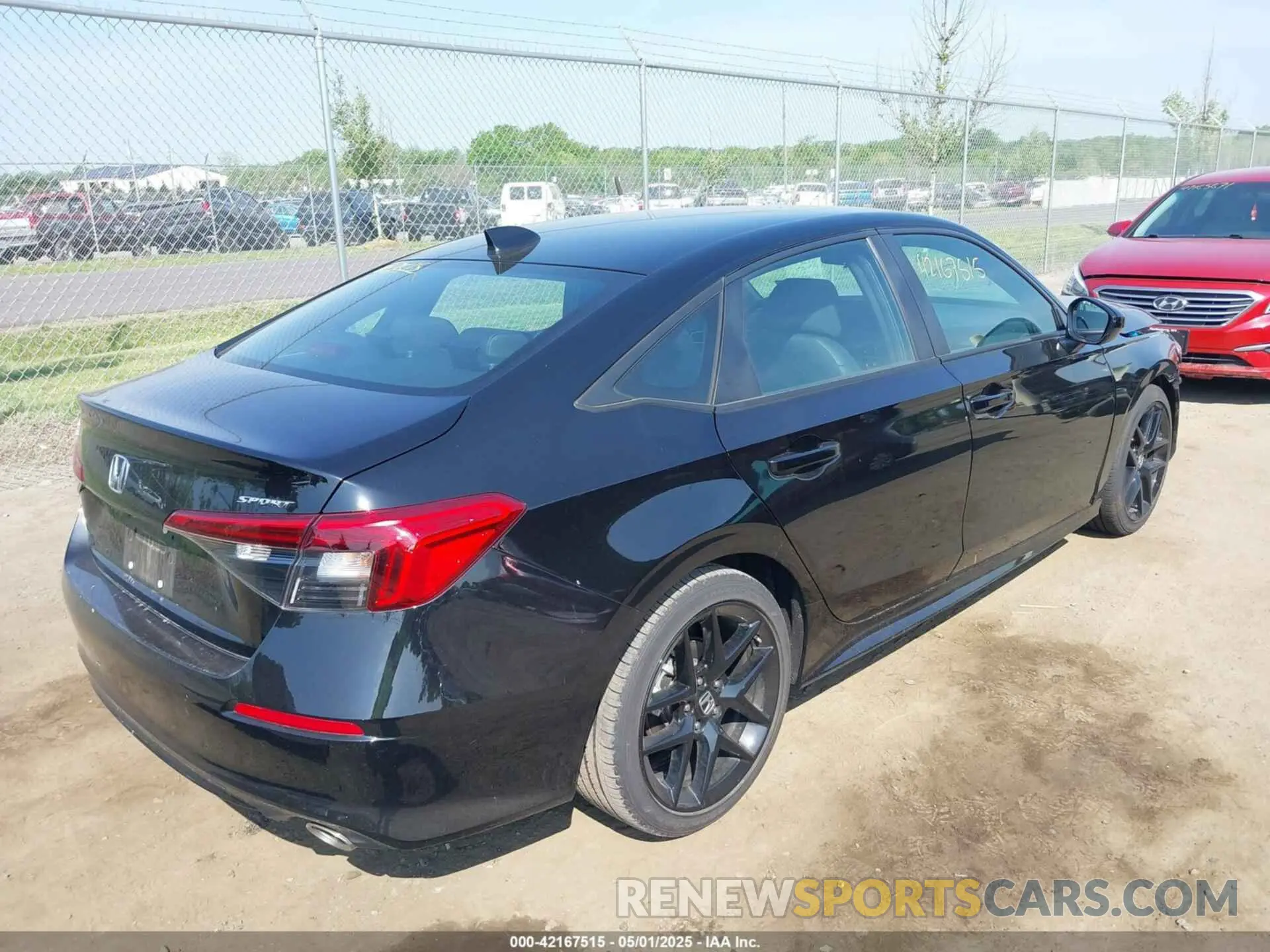 4 Photograph of a damaged car 2HGFE2F54RH575030 HONDA CIVIC 2024