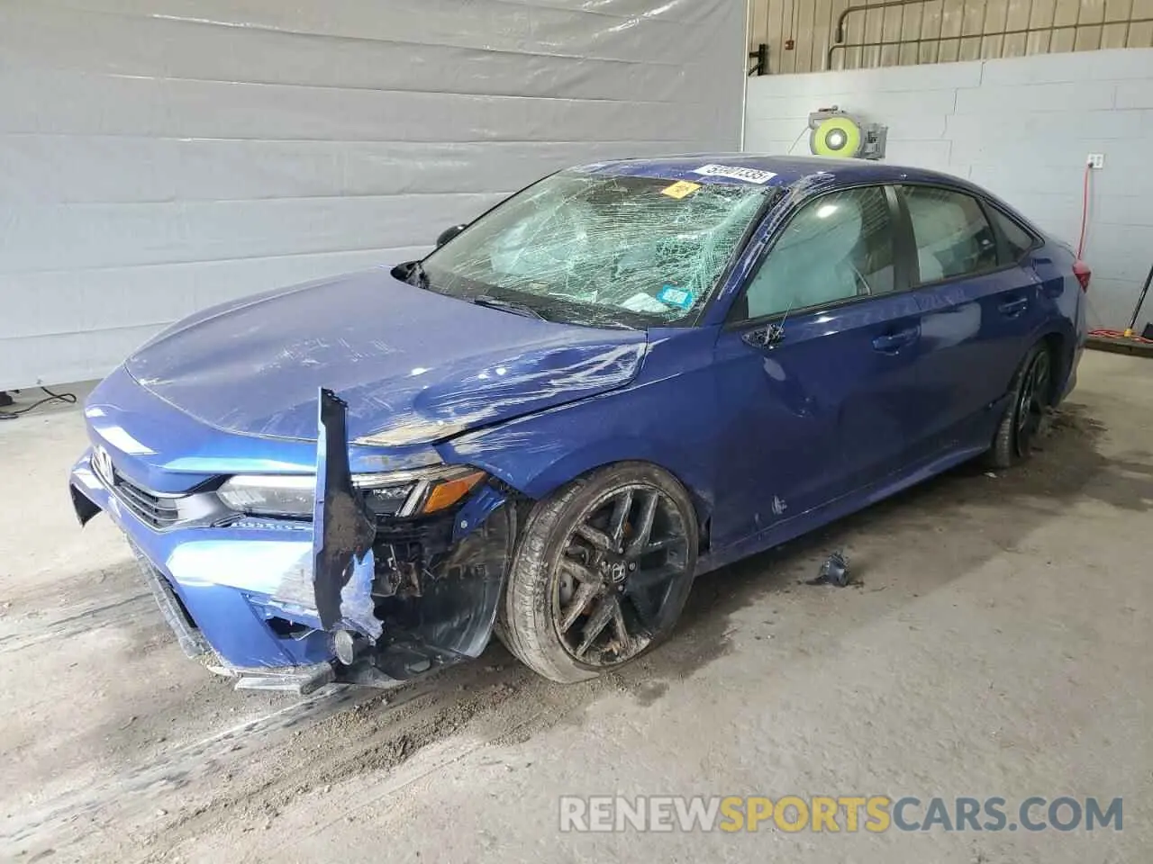 1 Photograph of a damaged car 2HGFE2F54RH576775 HONDA CIVIC 2024