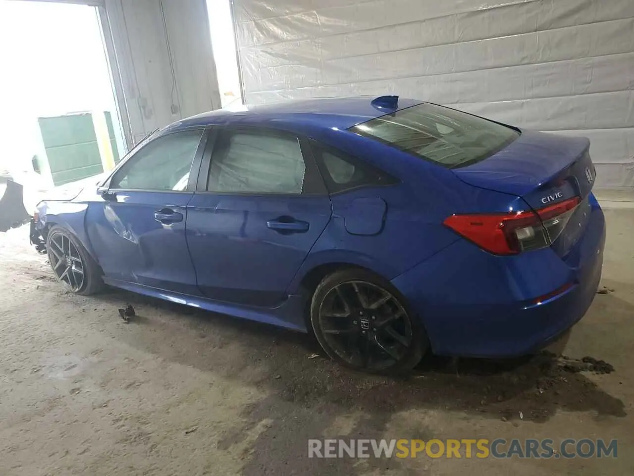 2 Photograph of a damaged car 2HGFE2F54RH576775 HONDA CIVIC 2024
