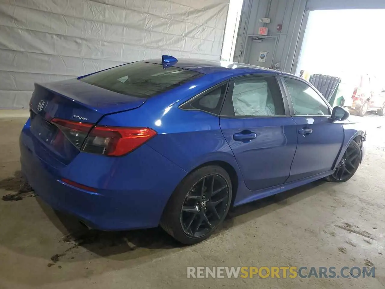 3 Photograph of a damaged car 2HGFE2F54RH576775 HONDA CIVIC 2024