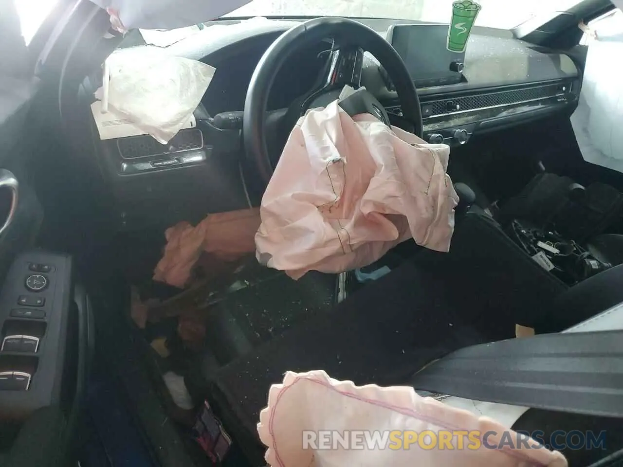 8 Photograph of a damaged car 2HGFE2F54RH576775 HONDA CIVIC 2024
