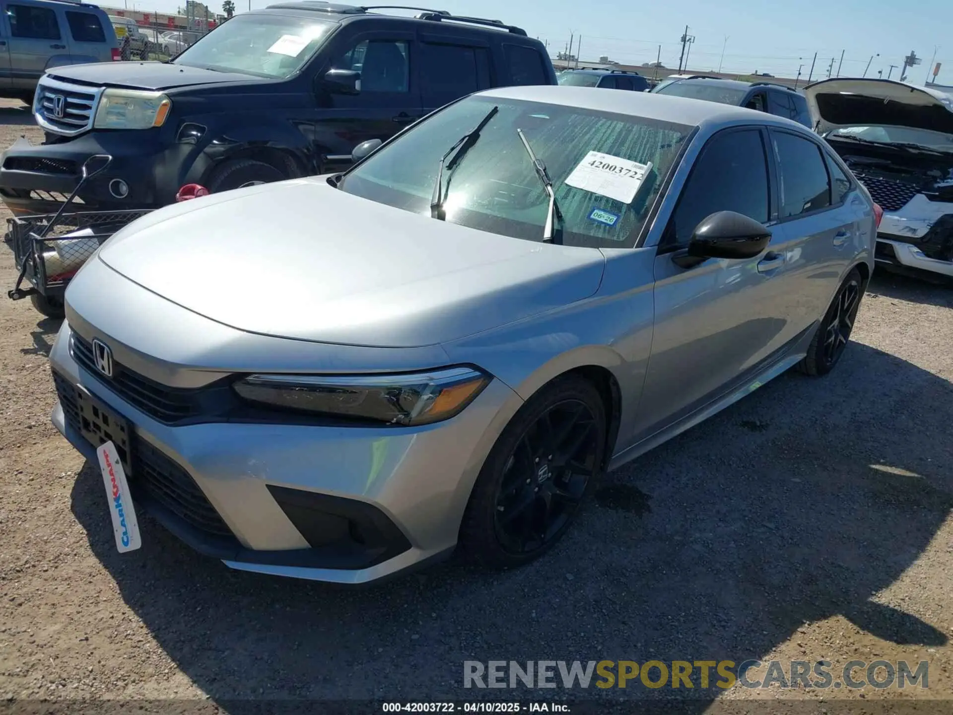 2 Photograph of a damaged car 2HGFE2F54RH578574 HONDA CIVIC 2024
