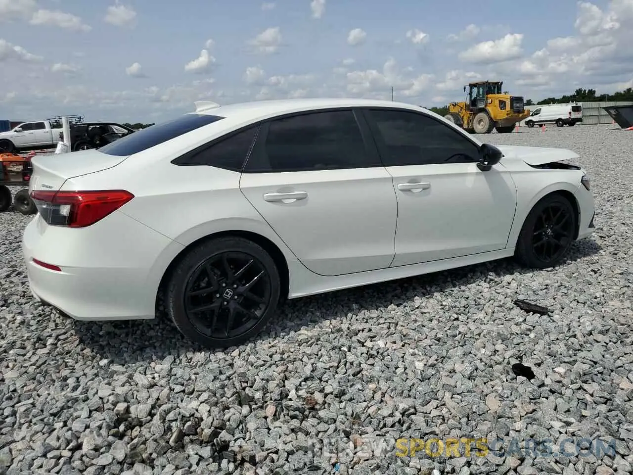 3 Photograph of a damaged car 2HGFE2F54RH589025 HONDA CIVIC 2024