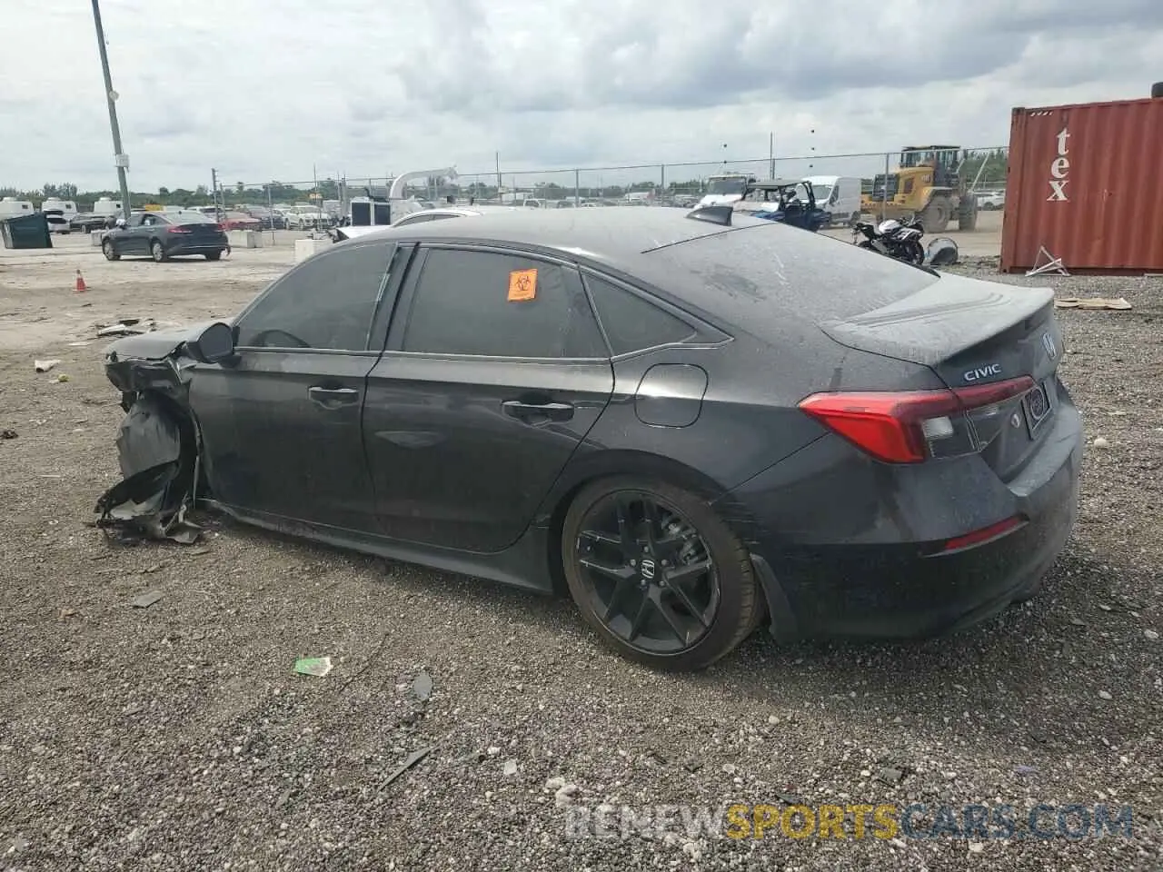 2 Photograph of a damaged car 2HGFE2F54RH594533 HONDA CIVIC 2024