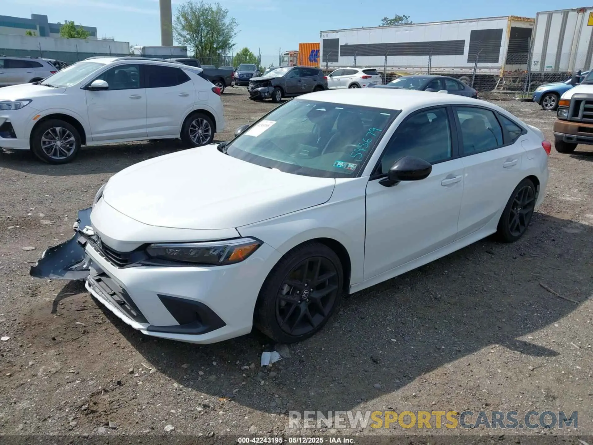 2 Photograph of a damaged car 2HGFE2F54RH595679 HONDA CIVIC 2024