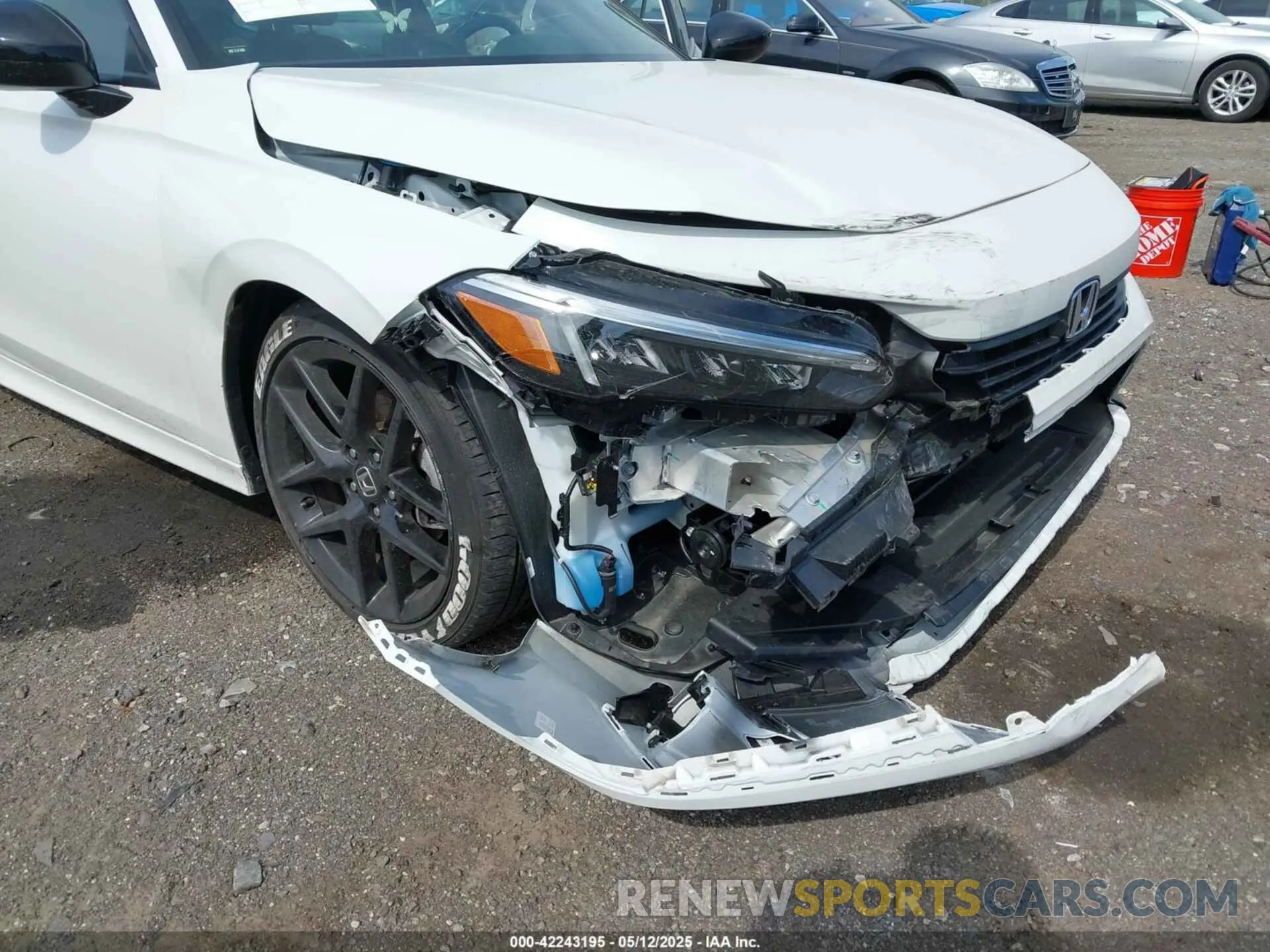 6 Photograph of a damaged car 2HGFE2F54RH595679 HONDA CIVIC 2024