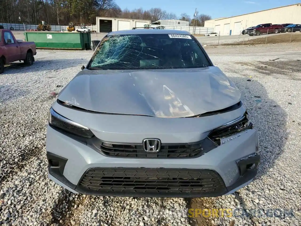 5 Photograph of a damaged car 2HGFE2F55RH503074 HONDA CIVIC 2024