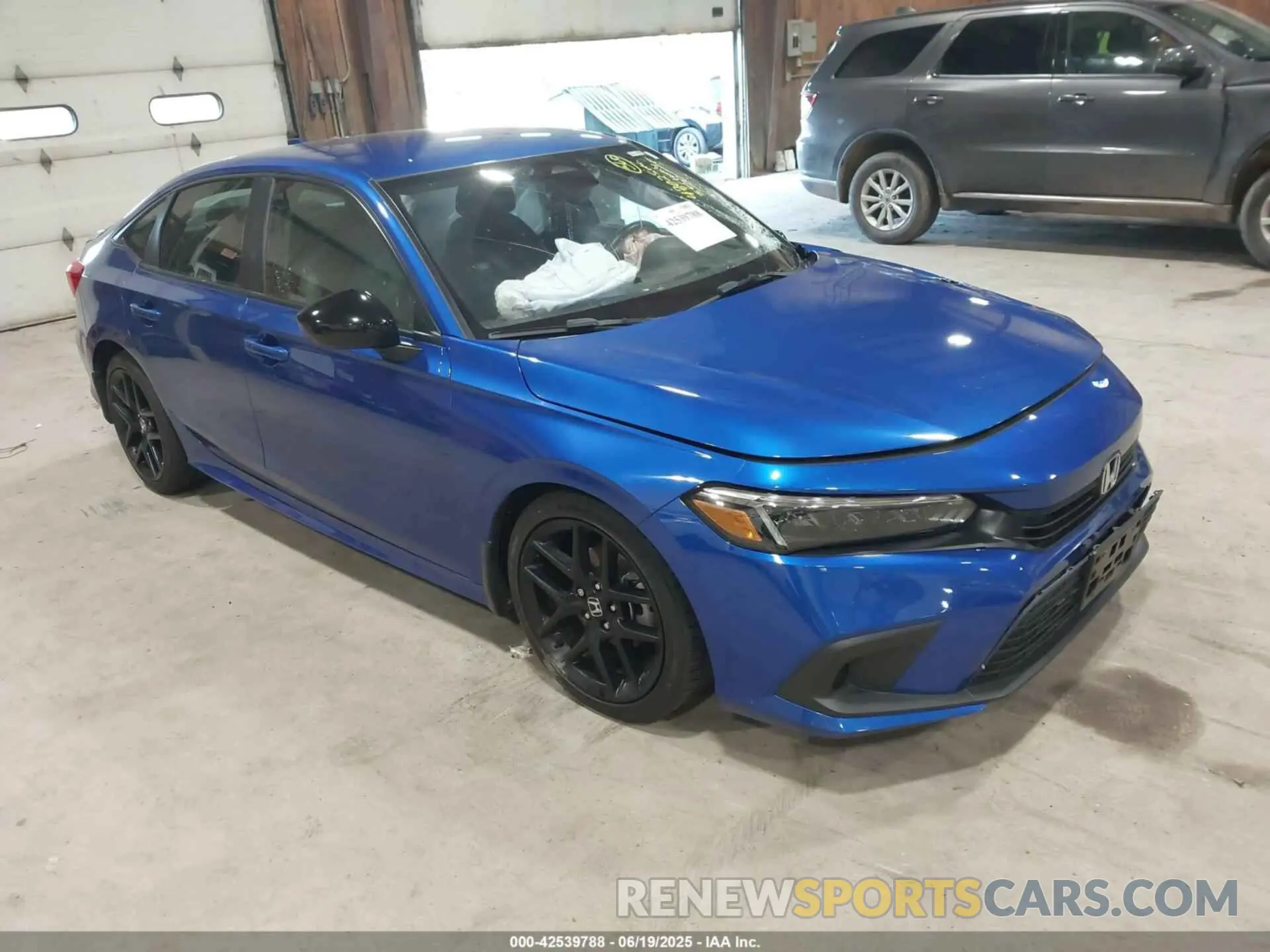 1 Photograph of a damaged car 2HGFE2F55RH504872 HONDA CIVIC 2024