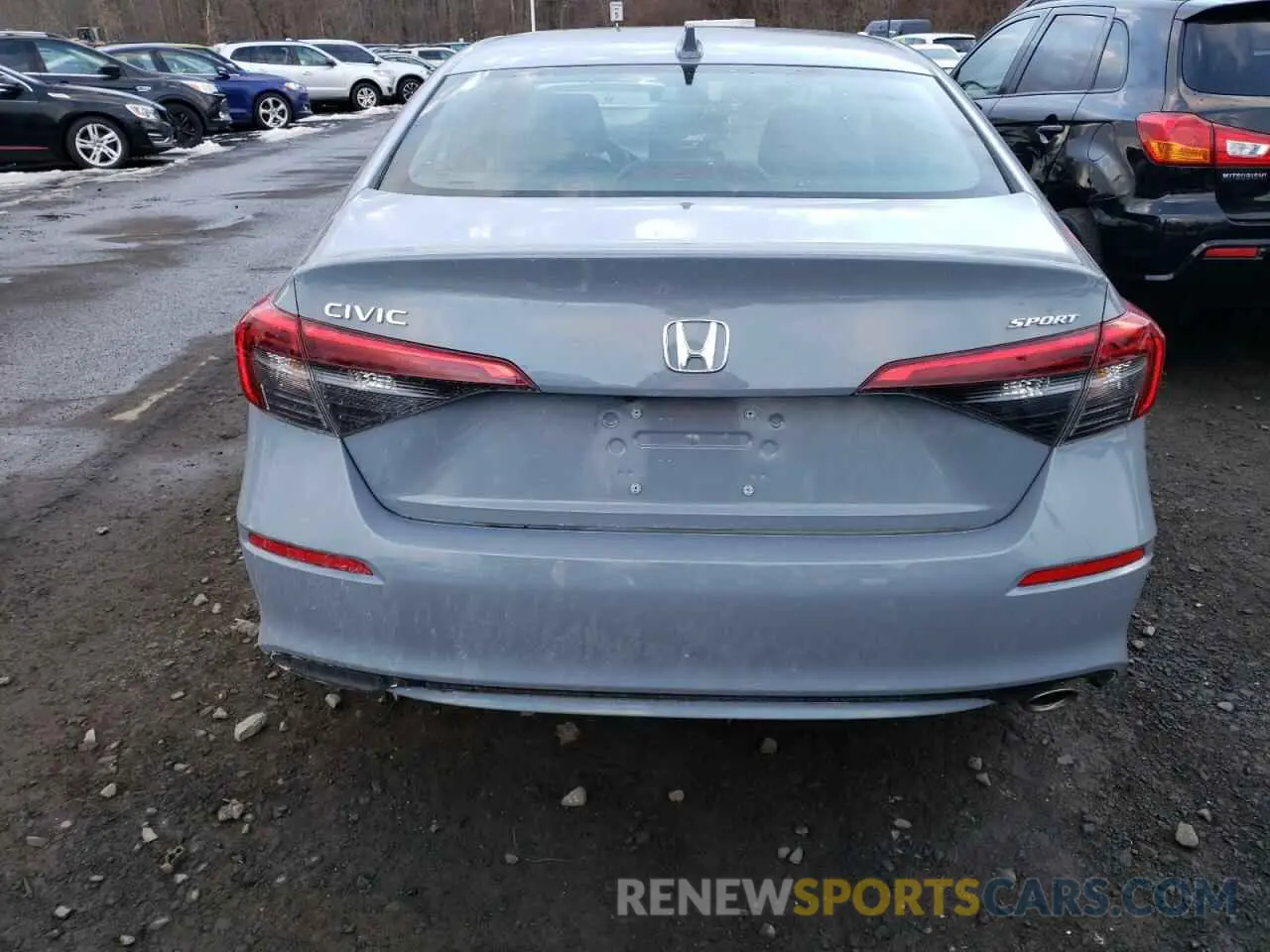 6 Photograph of a damaged car 2HGFE2F55RH506914 HONDA CIVIC 2024