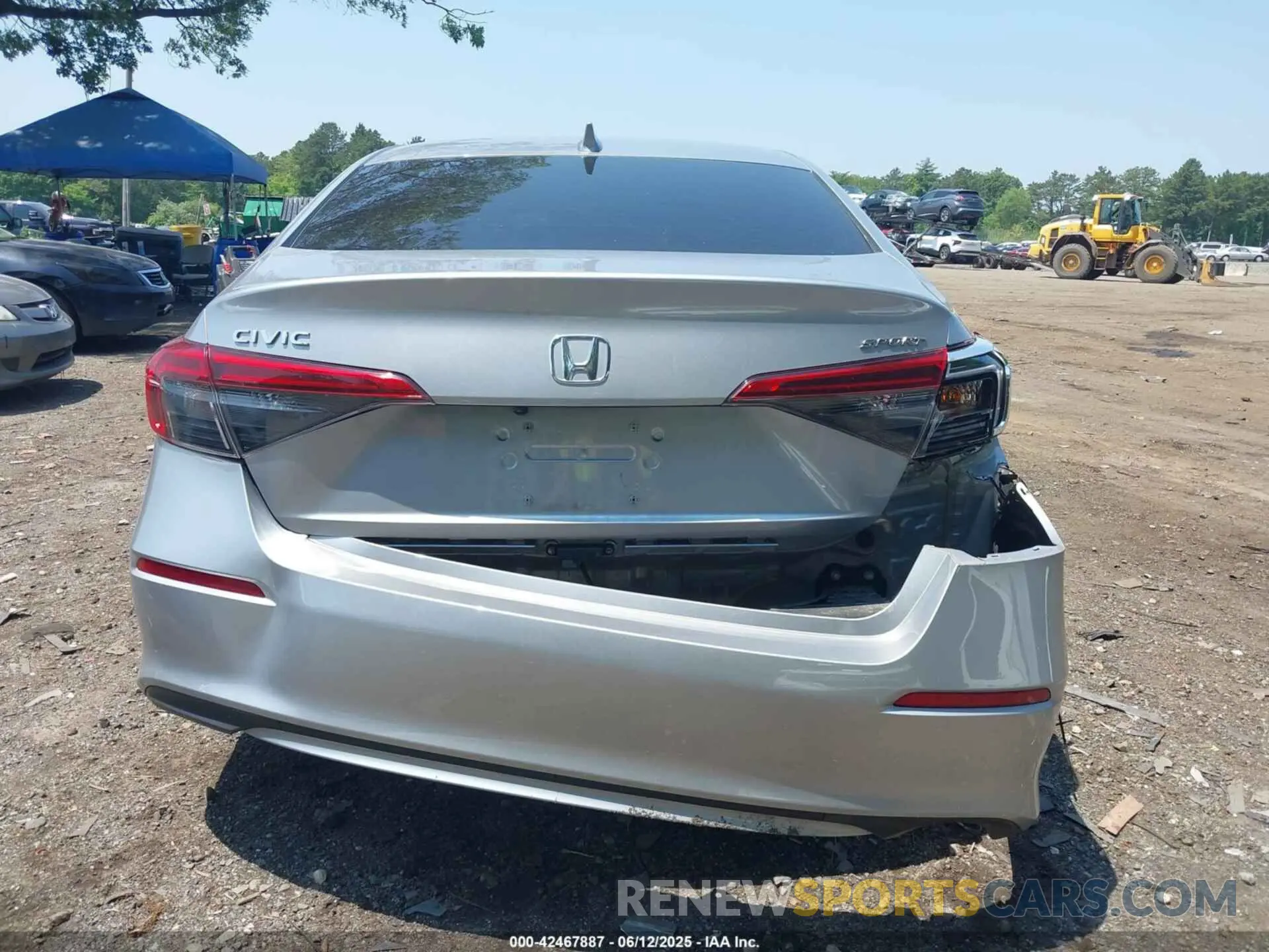 15 Photograph of a damaged car 2HGFE2F55RH508372 HONDA CIVIC 2024